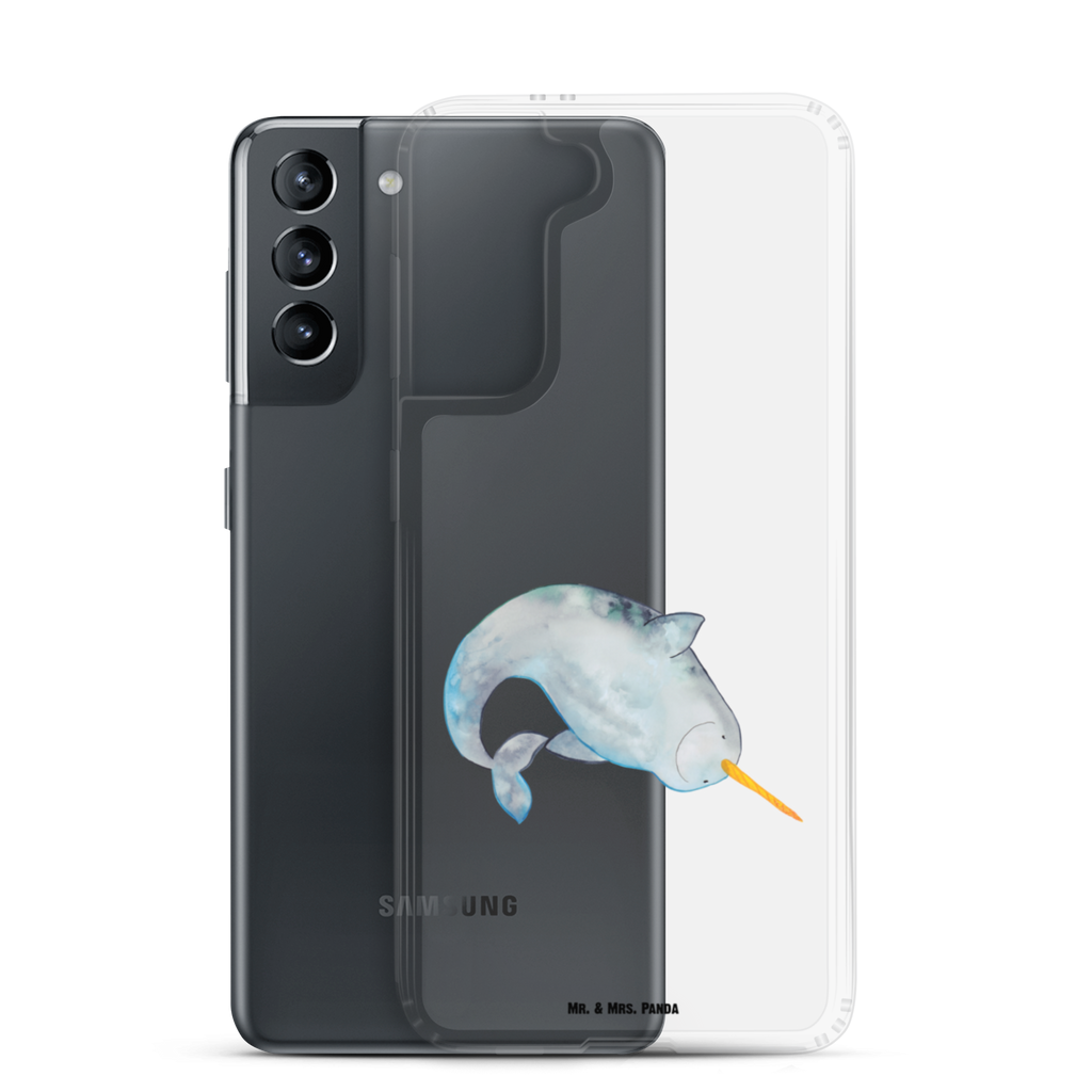 Handyhülle Narwal Handyhülle, Handycover, Transparente Handyhülle, Flexible Handyhülle, Handyschutz, Transparent, Durchsichtig, Schutzhülle für Handy, Stilvolle Handyhülle, Robuste Handyhülle, Schutz vor Kratzern, Schützende Handyhülle, Meerestiere, Meer, Urlaub, Narwal, Wal, Putzen, Hausfrau, Junggesellin, aufräumen, Kinderzimmer