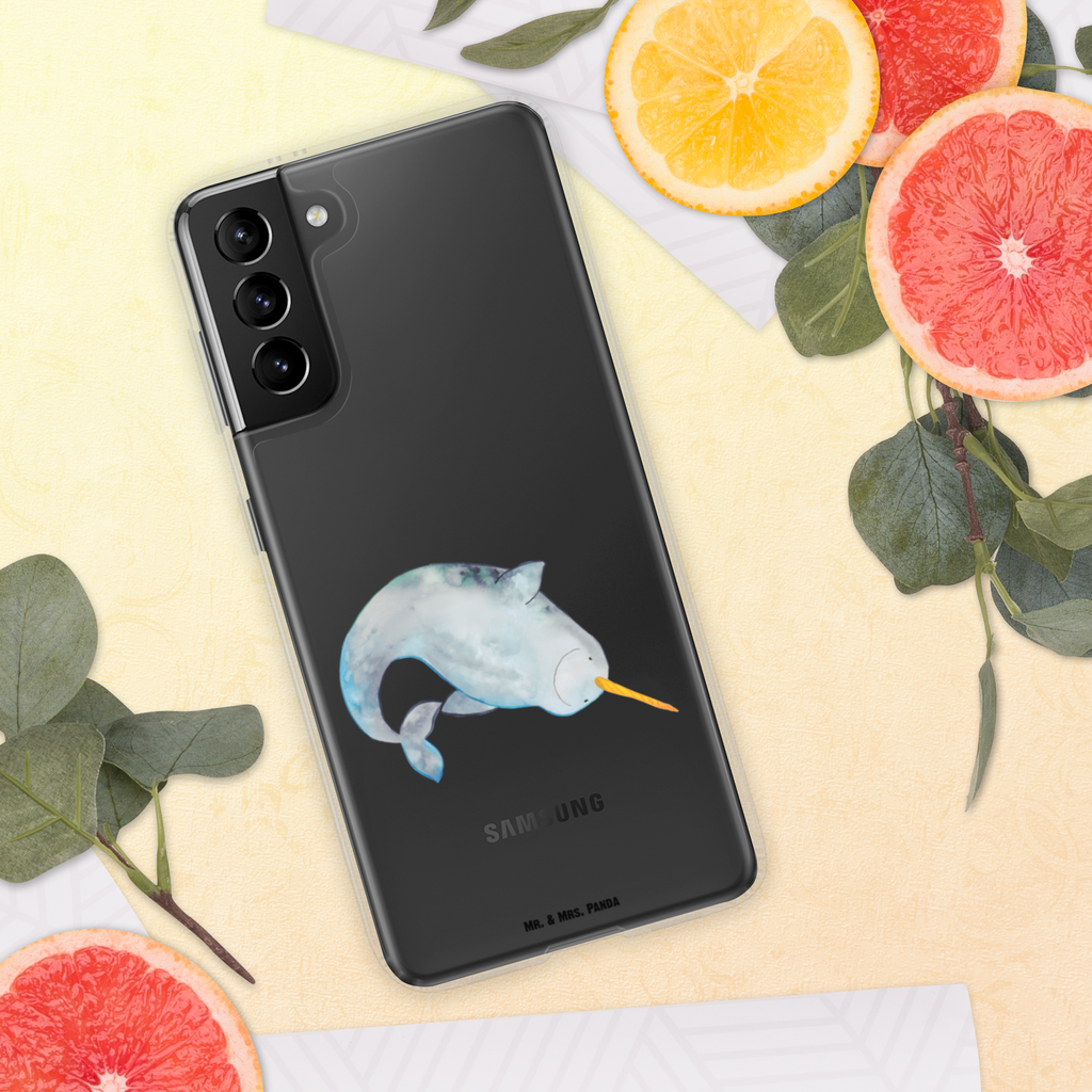 Handyhülle Narwal Handyhülle, Handycover, Transparente Handyhülle, Flexible Handyhülle, Handyschutz, Transparent, Durchsichtig, Schutzhülle für Handy, Stilvolle Handyhülle, Robuste Handyhülle, Schutz vor Kratzern, Schützende Handyhülle, Meerestiere, Meer, Urlaub, Narwal, Wal, Putzen, Hausfrau, Junggesellin, aufräumen, Kinderzimmer