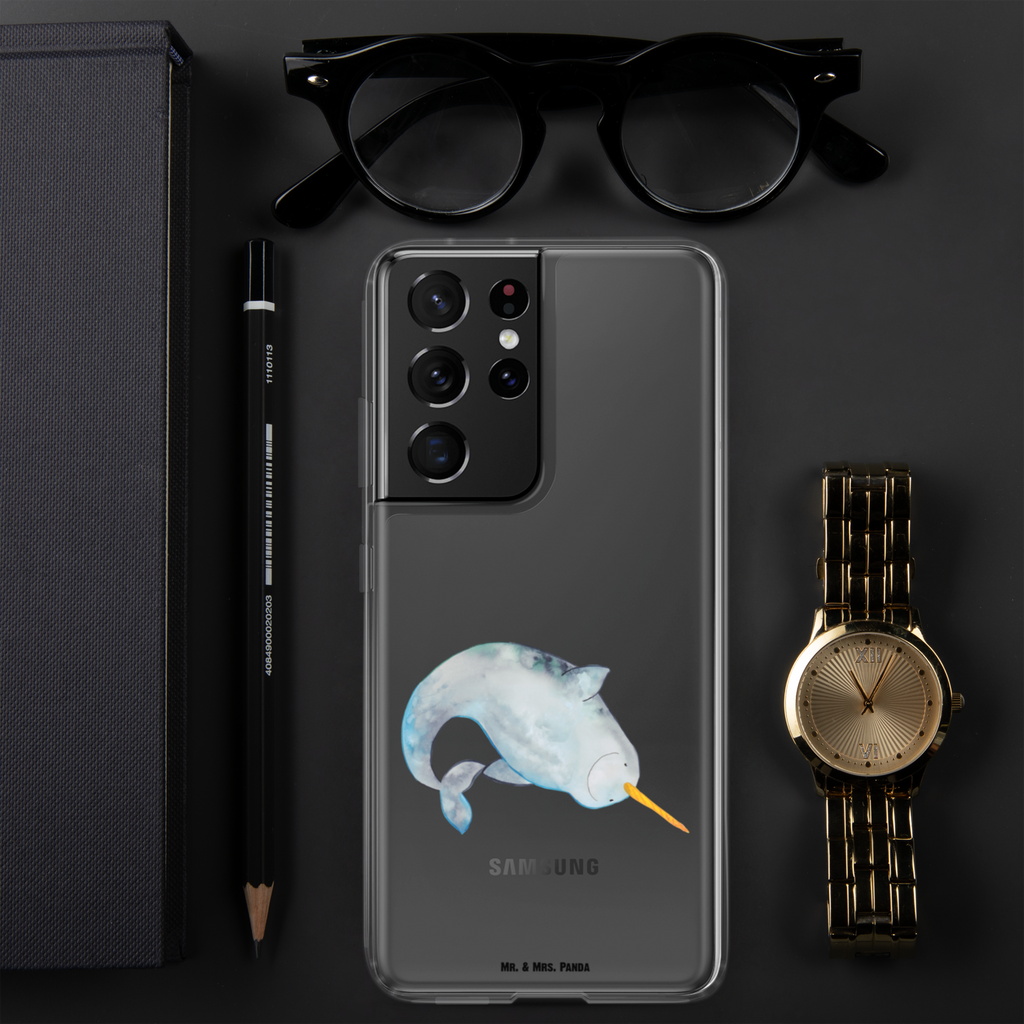 Handyhülle Narwal Handyhülle, Handycover, Transparente Handyhülle, Flexible Handyhülle, Handyschutz, Transparent, Durchsichtig, Schutzhülle für Handy, Stilvolle Handyhülle, Robuste Handyhülle, Schutz vor Kratzern, Schützende Handyhülle, Meerestiere, Meer, Urlaub, Narwal, Wal, Putzen, Hausfrau, Junggesellin, aufräumen, Kinderzimmer