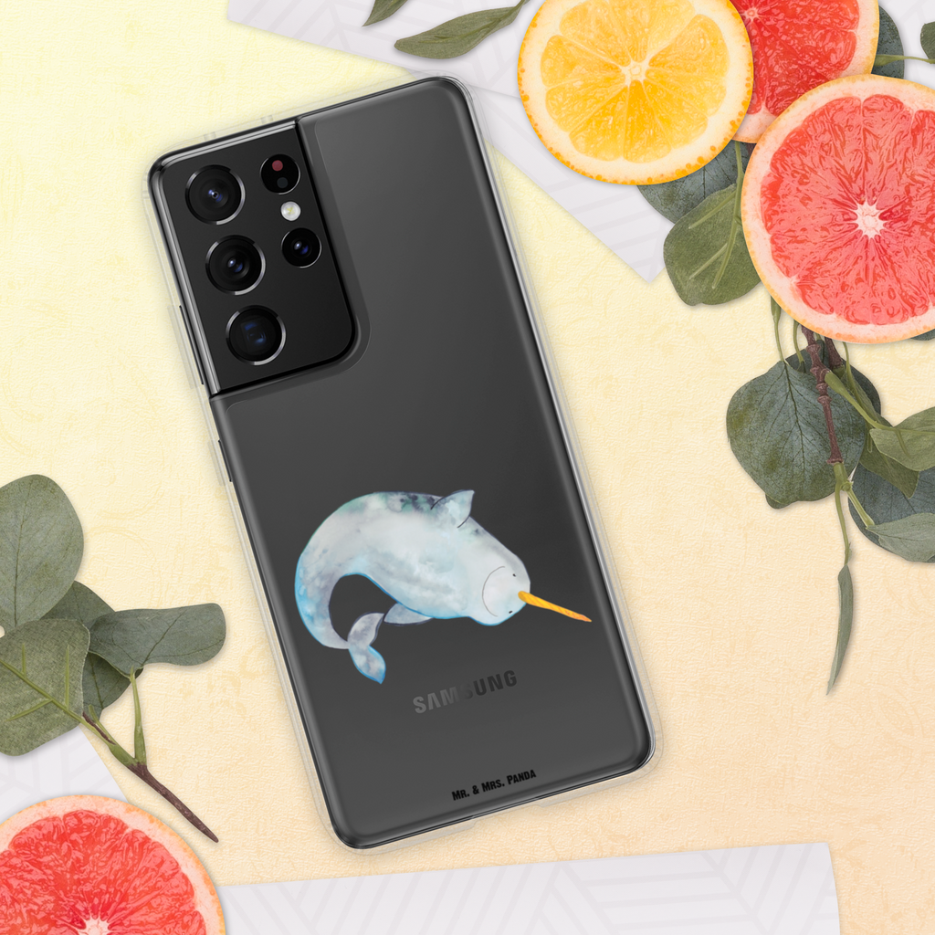 Handyhülle Narwal Handyhülle, Handycover, Transparente Handyhülle, Flexible Handyhülle, Handyschutz, Transparent, Durchsichtig, Schutzhülle für Handy, Stilvolle Handyhülle, Robuste Handyhülle, Schutz vor Kratzern, Schützende Handyhülle, Meerestiere, Meer, Urlaub, Narwal, Wal, Putzen, Hausfrau, Junggesellin, aufräumen, Kinderzimmer