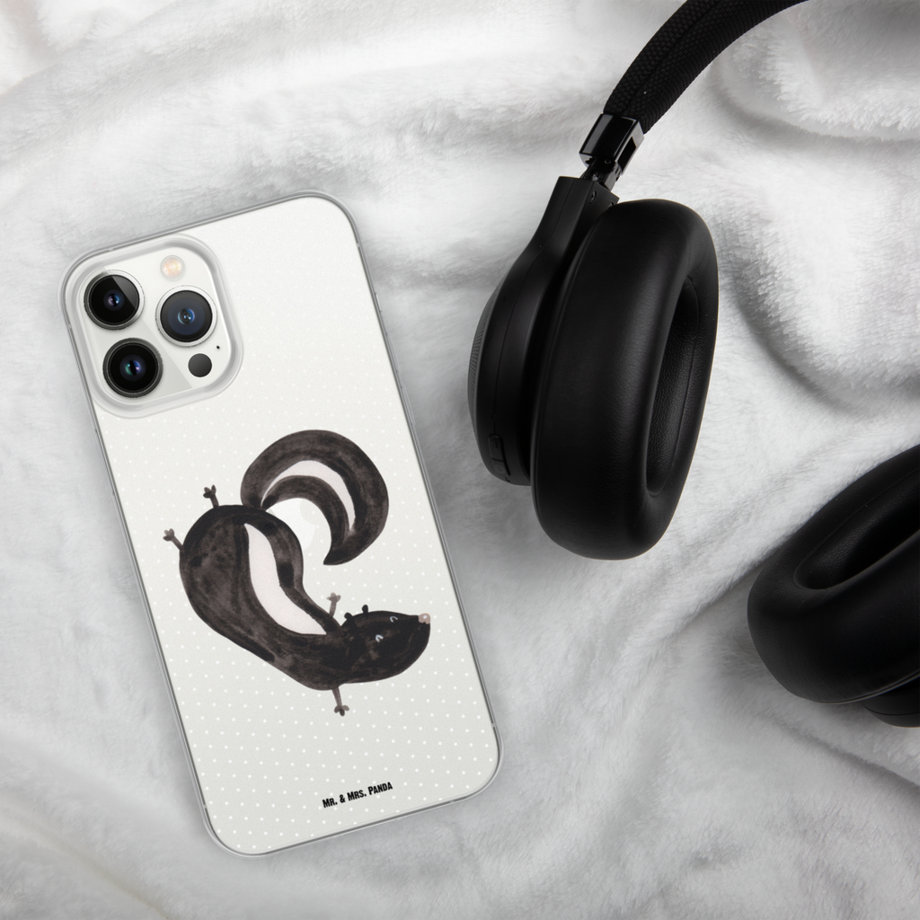 Handyhülle Stinktier Handstand Handyhülle, Handycover, Transparente Handyhülle, Flexible Handyhülle, Handyschutz, Transparent, Durchsichtig, Schutzhülle für Handy, Stilvolle Handyhülle, Robuste Handyhülle, Schutz vor Kratzern, Schützende Handyhülle, Stinktier, Skunk, Wildtier, Raubtier, Stinker, Stinki, Spielplatz, verpielt, Kind