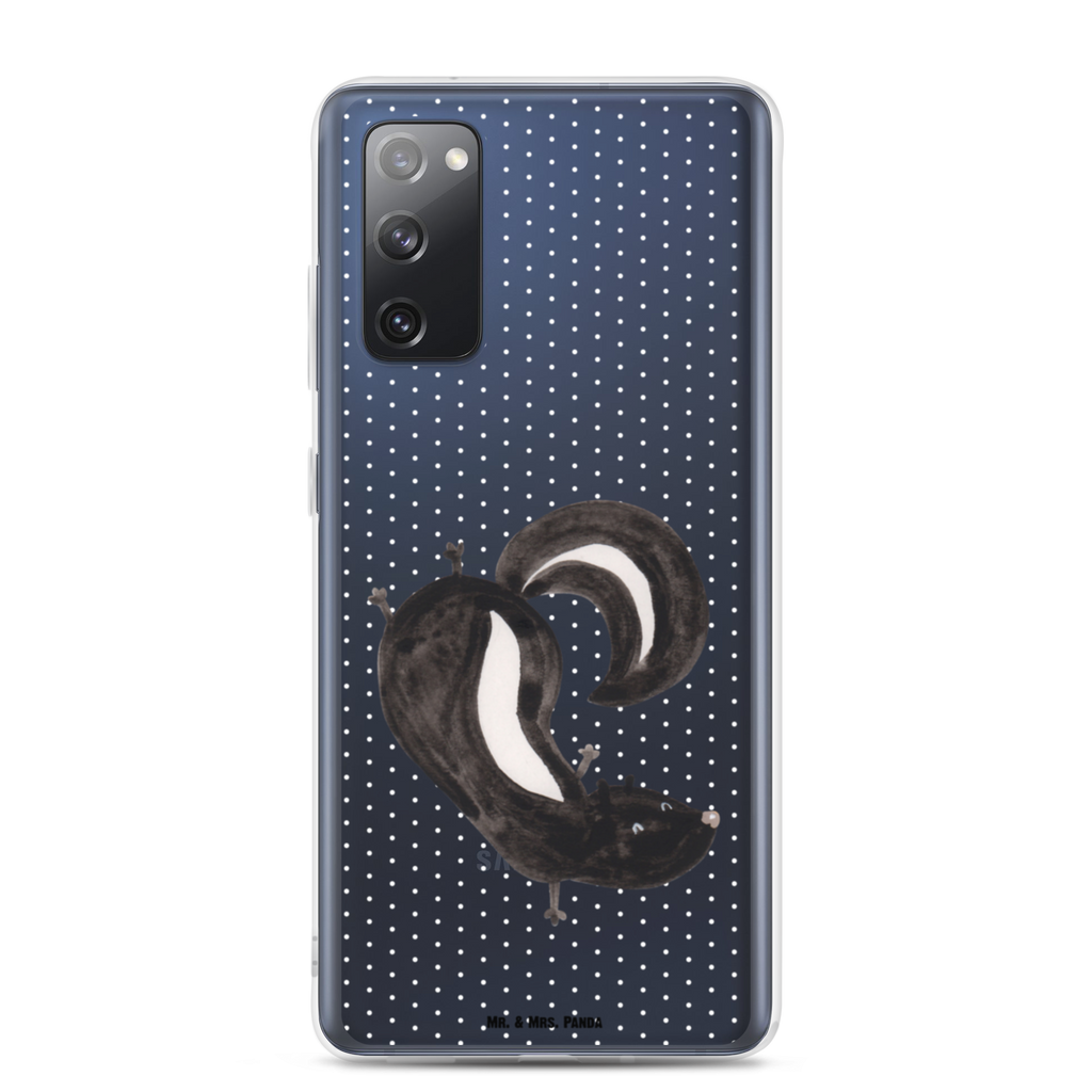 Handyhülle Stinktier Handstand Handyhülle, Handycover, Transparente Handyhülle, Flexible Handyhülle, Handyschutz, Transparent, Durchsichtig, Schutzhülle für Handy, Stilvolle Handyhülle, Robuste Handyhülle, Schutz vor Kratzern, Schützende Handyhülle, Stinktier, Skunk, Wildtier, Raubtier, Stinker, Stinki, Spielplatz, verpielt, Kind