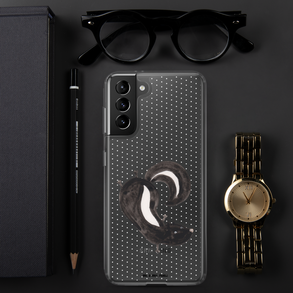 Handyhülle Stinktier Handstand Handyhülle, Handycover, Transparente Handyhülle, Flexible Handyhülle, Handyschutz, Transparent, Durchsichtig, Schutzhülle für Handy, Stilvolle Handyhülle, Robuste Handyhülle, Schutz vor Kratzern, Schützende Handyhülle, Stinktier, Skunk, Wildtier, Raubtier, Stinker, Stinki, Spielplatz, verpielt, Kind