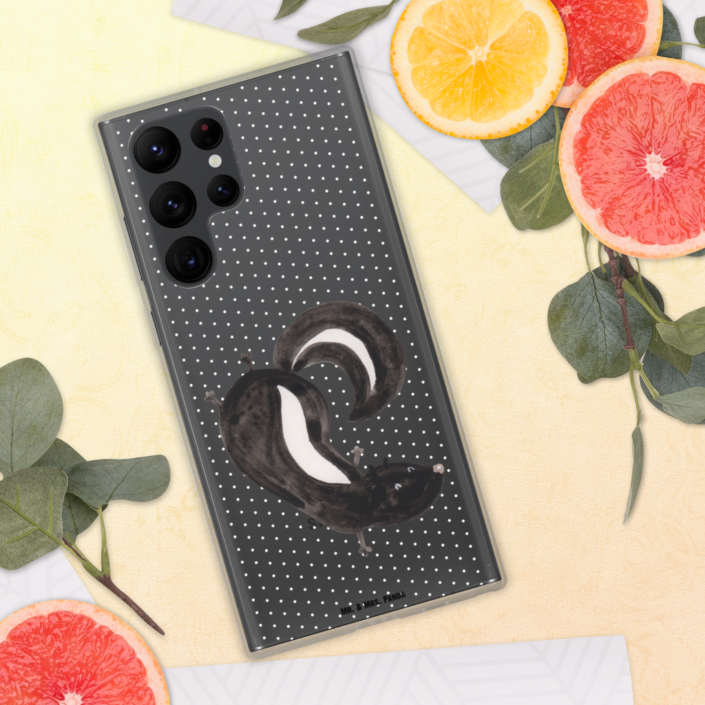 Handyhülle Stinktier Handstand Handyhülle, Handycover, Transparente Handyhülle, Flexible Handyhülle, Handyschutz, Transparent, Durchsichtig, Schutzhülle für Handy, Stilvolle Handyhülle, Robuste Handyhülle, Schutz vor Kratzern, Schützende Handyhülle, Stinktier, Skunk, Wildtier, Raubtier, Stinker, Stinki, Spielplatz, verpielt, Kind