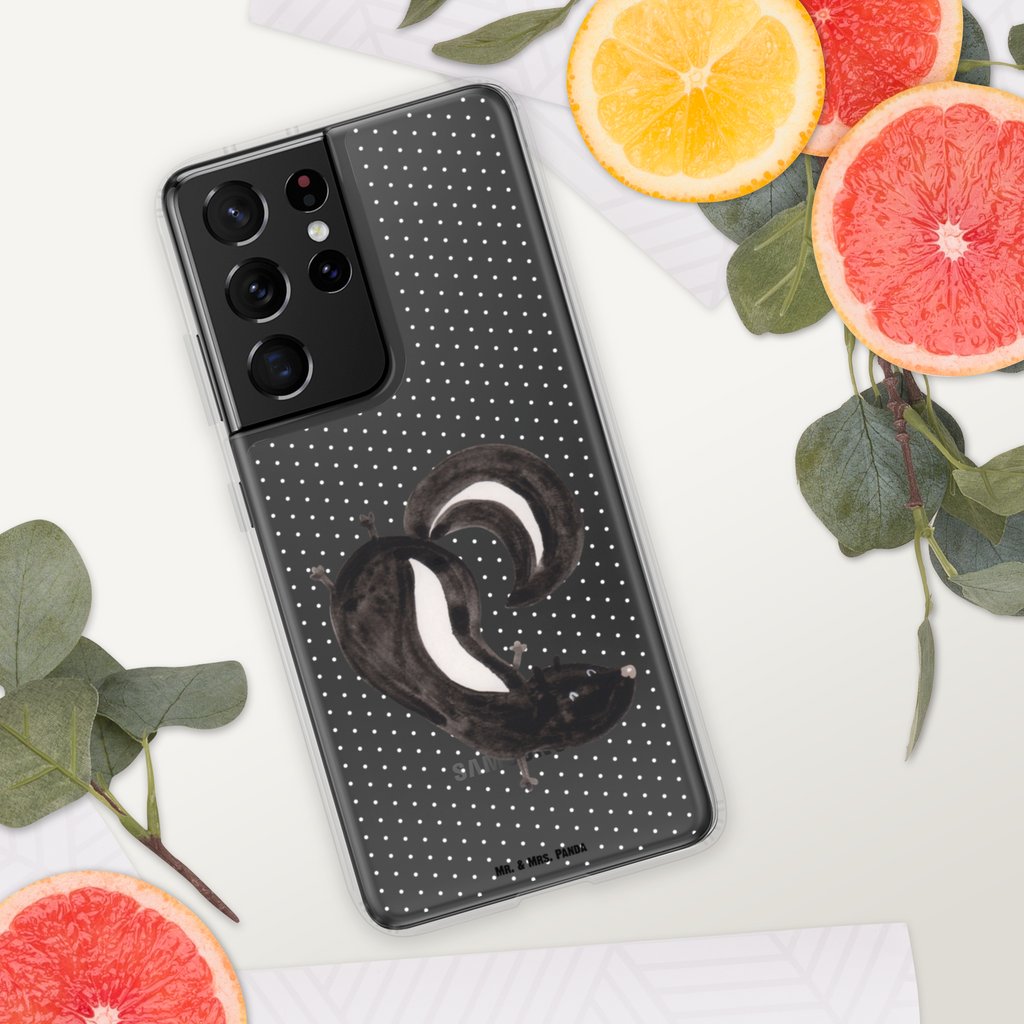 Handyhülle Stinktier Handstand Handyhülle, Handycover, Transparente Handyhülle, Flexible Handyhülle, Handyschutz, Transparent, Durchsichtig, Schutzhülle für Handy, Stilvolle Handyhülle, Robuste Handyhülle, Schutz vor Kratzern, Schützende Handyhülle, Stinktier, Skunk, Wildtier, Raubtier, Stinker, Stinki, Spielplatz, verpielt, Kind