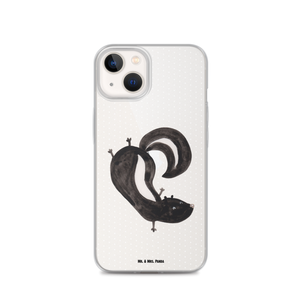 Handyhülle Stinktier Handstand Handyhülle, Handycover, Transparente Handyhülle, Flexible Handyhülle, Handyschutz, Transparent, Durchsichtig, Schutzhülle für Handy, Stilvolle Handyhülle, Robuste Handyhülle, Schutz vor Kratzern, Schützende Handyhülle, Stinktier, Skunk, Wildtier, Raubtier, Stinker, Stinki, Spielplatz, verpielt, Kind