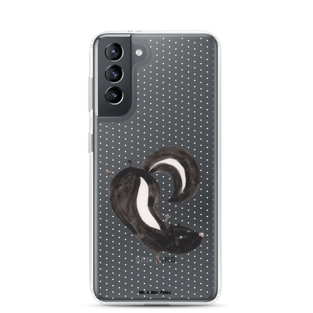 Handyhülle Stinktier Handstand Handyhülle, Handycover, Transparente Handyhülle, Flexible Handyhülle, Handyschutz, Transparent, Durchsichtig, Schutzhülle für Handy, Stilvolle Handyhülle, Robuste Handyhülle, Schutz vor Kratzern, Schützende Handyhülle, Stinktier, Skunk, Wildtier, Raubtier, Stinker, Stinki, Spielplatz, verpielt, Kind