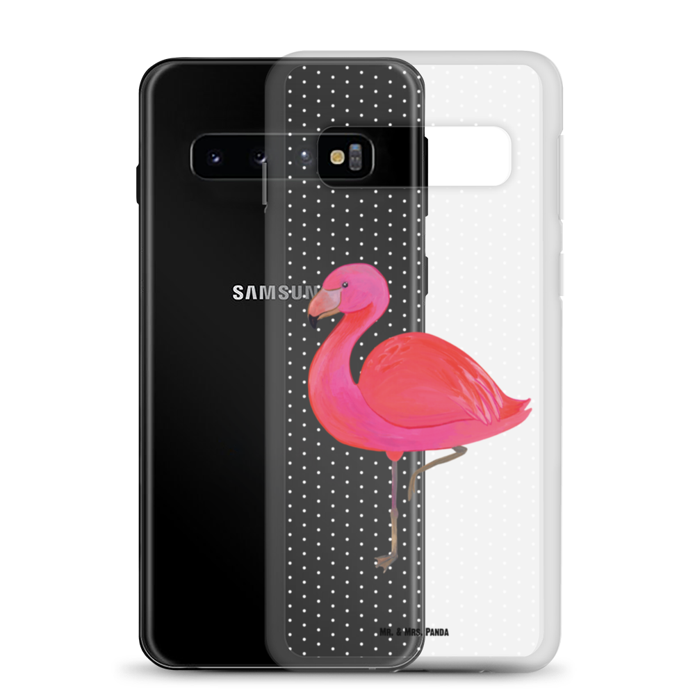Handyhülle Flamingo classic Handyhülle, Handycover, Transparente Handyhülle, Flexible Handyhülle, Handyschutz, Transparent, Durchsichtig, Schutzhülle für Handy, Stilvolle Handyhülle, Robuste Handyhülle, Schutz vor Kratzern, Schützende Handyhülle, Flamingo, Einzigartig, Selbstliebe, Stolz, ich, für mich, Spruch, Freundin, Freundinnen, Außenseiter, Sohn, Tochter, Geschwister