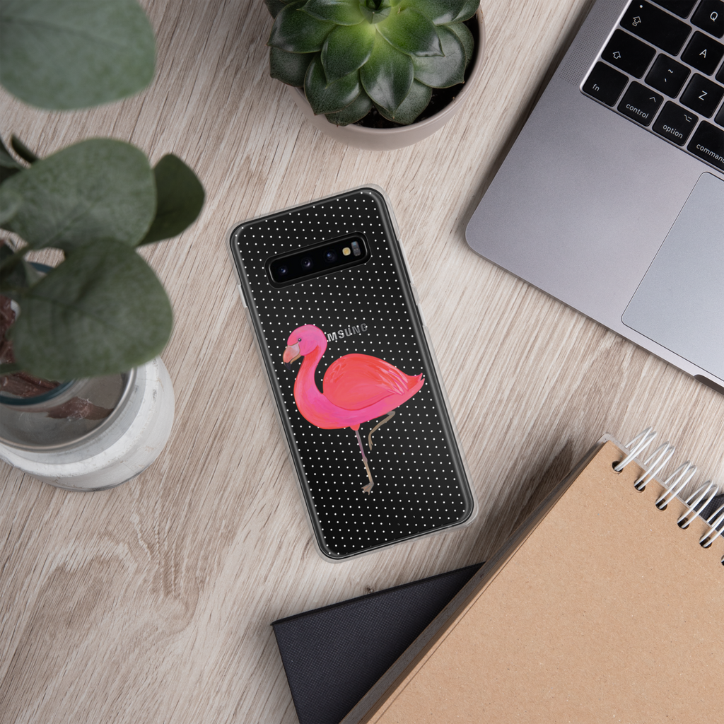 Handyhülle Flamingo classic Handyhülle, Handycover, Transparente Handyhülle, Flexible Handyhülle, Handyschutz, Transparent, Durchsichtig, Schutzhülle für Handy, Stilvolle Handyhülle, Robuste Handyhülle, Schutz vor Kratzern, Schützende Handyhülle, Flamingo, Einzigartig, Selbstliebe, Stolz, ich, für mich, Spruch, Freundin, Freundinnen, Außenseiter, Sohn, Tochter, Geschwister