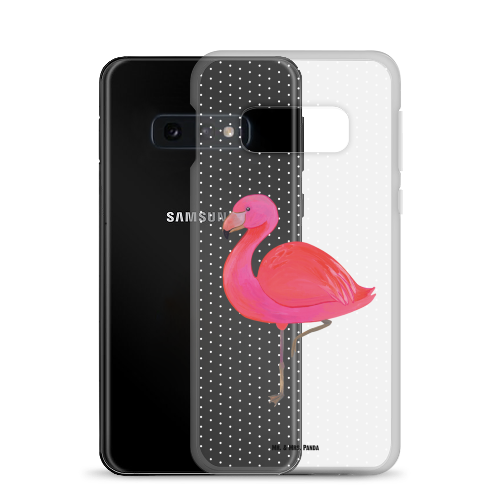 Handyhülle Flamingo classic Handyhülle, Handycover, Transparente Handyhülle, Flexible Handyhülle, Handyschutz, Transparent, Durchsichtig, Schutzhülle für Handy, Stilvolle Handyhülle, Robuste Handyhülle, Schutz vor Kratzern, Schützende Handyhülle, Flamingo, Einzigartig, Selbstliebe, Stolz, ich, für mich, Spruch, Freundin, Freundinnen, Außenseiter, Sohn, Tochter, Geschwister