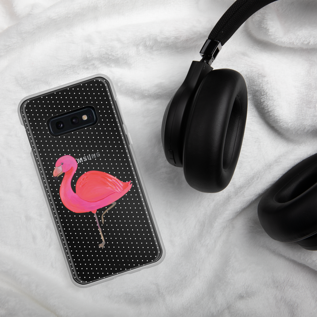Handyhülle Flamingo classic Handyhülle, Handycover, Transparente Handyhülle, Flexible Handyhülle, Handyschutz, Transparent, Durchsichtig, Schutzhülle für Handy, Stilvolle Handyhülle, Robuste Handyhülle, Schutz vor Kratzern, Schützende Handyhülle, Flamingo, Einzigartig, Selbstliebe, Stolz, ich, für mich, Spruch, Freundin, Freundinnen, Außenseiter, Sohn, Tochter, Geschwister