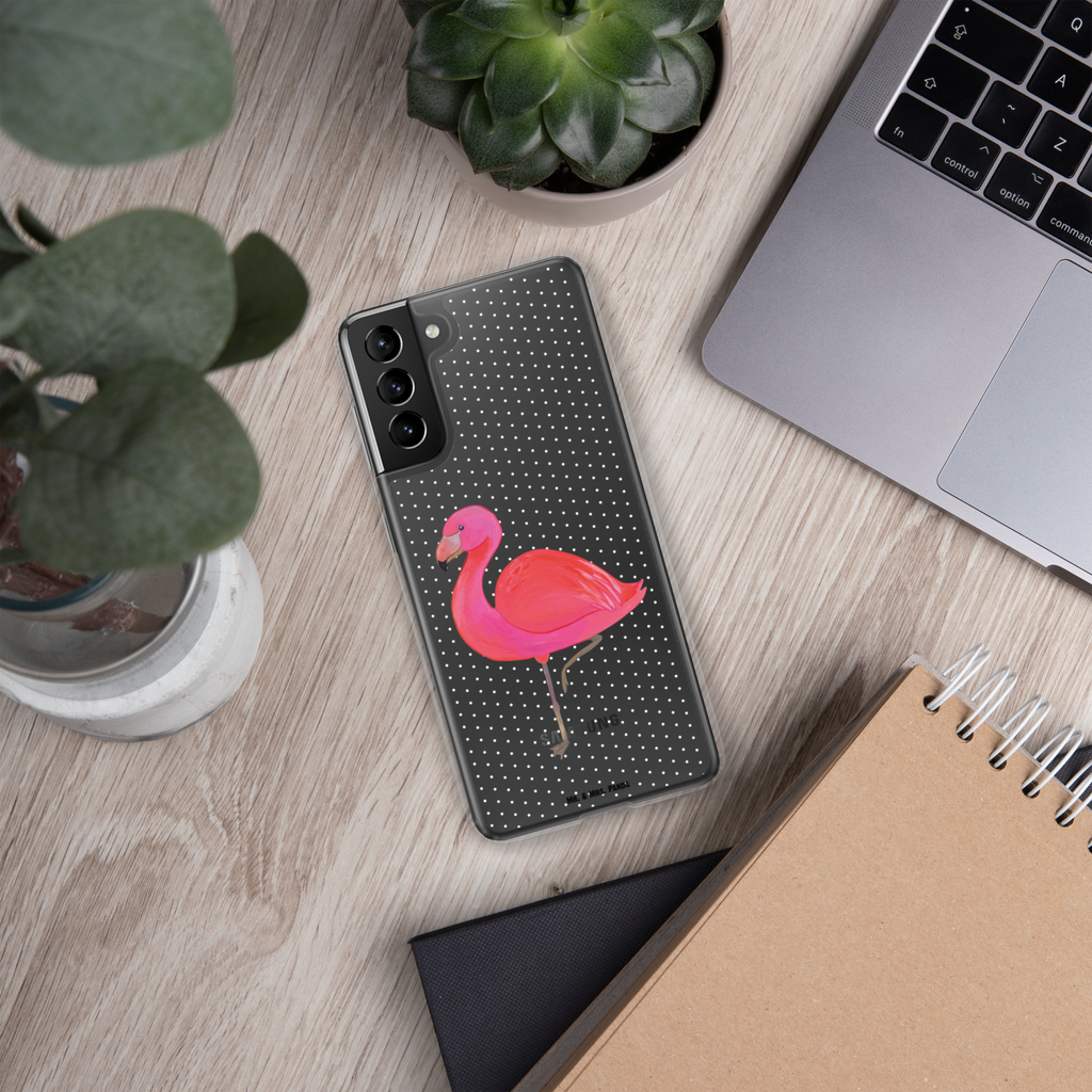 Handyhülle Flamingo classic Handyhülle, Handycover, Transparente Handyhülle, Flexible Handyhülle, Handyschutz, Transparent, Durchsichtig, Schutzhülle für Handy, Stilvolle Handyhülle, Robuste Handyhülle, Schutz vor Kratzern, Schützende Handyhülle, Flamingo, Einzigartig, Selbstliebe, Stolz, ich, für mich, Spruch, Freundin, Freundinnen, Außenseiter, Sohn, Tochter, Geschwister
