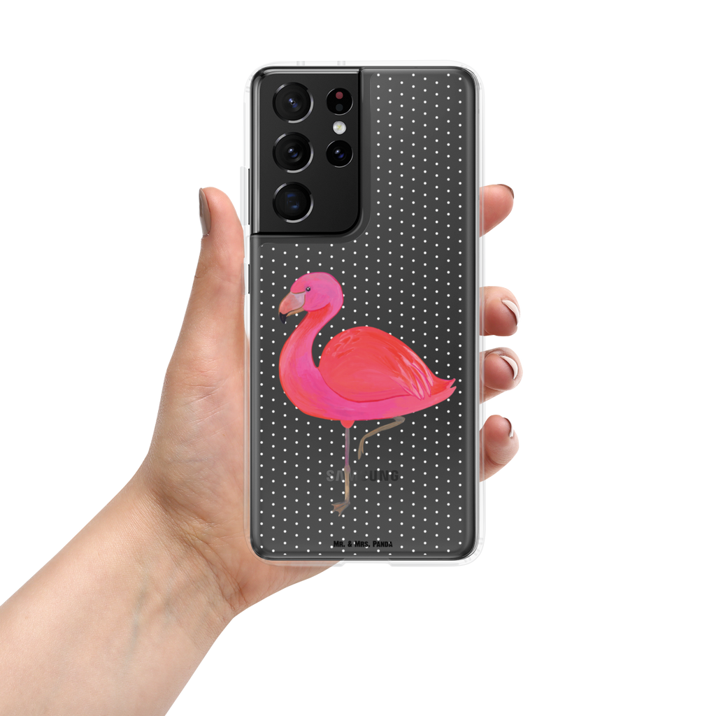 Handyhülle Flamingo classic Handyhülle, Handycover, Transparente Handyhülle, Flexible Handyhülle, Handyschutz, Transparent, Durchsichtig, Schutzhülle für Handy, Stilvolle Handyhülle, Robuste Handyhülle, Schutz vor Kratzern, Schützende Handyhülle, Flamingo, Einzigartig, Selbstliebe, Stolz, ich, für mich, Spruch, Freundin, Freundinnen, Außenseiter, Sohn, Tochter, Geschwister