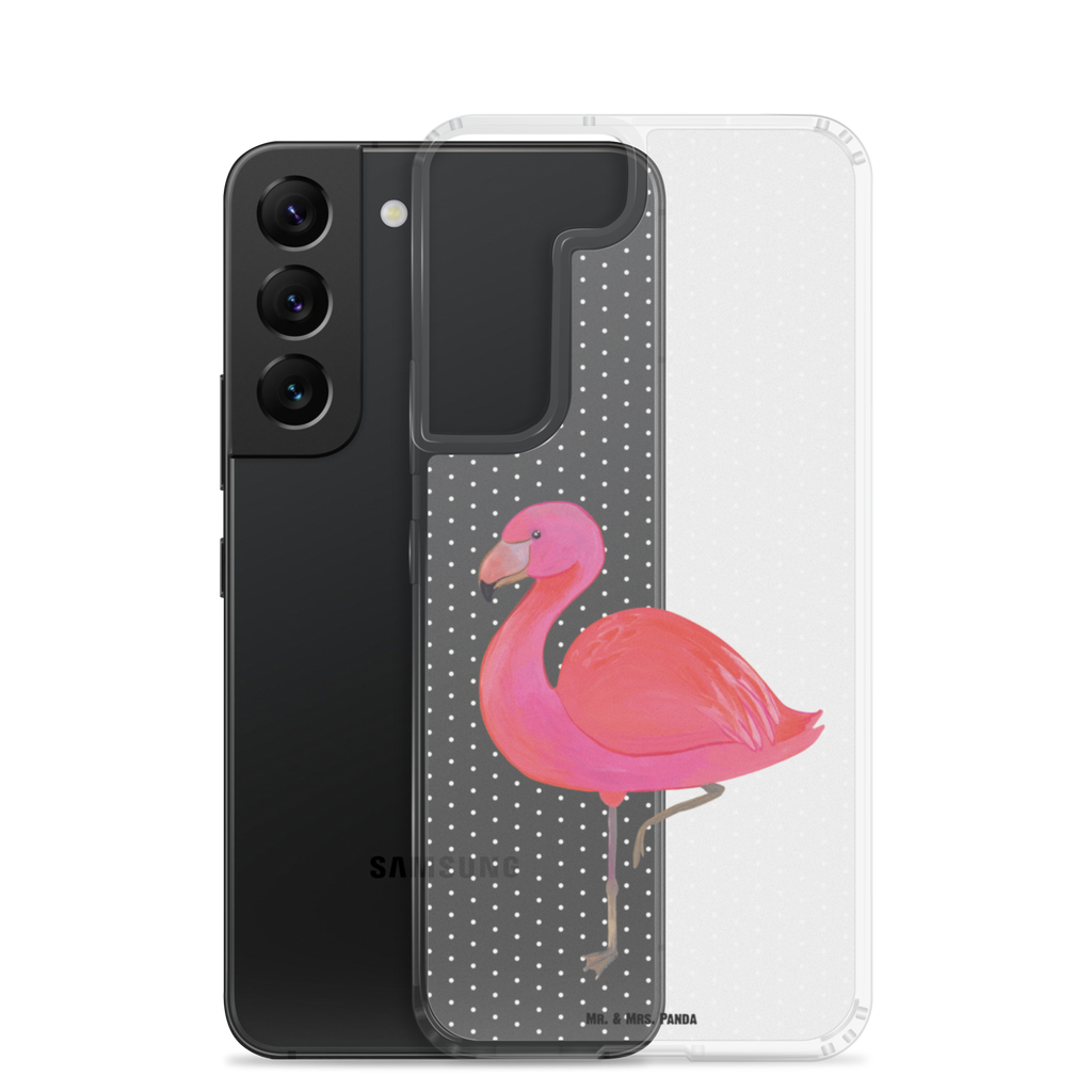 Handyhülle Flamingo classic Handyhülle, Handycover, Transparente Handyhülle, Flexible Handyhülle, Handyschutz, Transparent, Durchsichtig, Schutzhülle für Handy, Stilvolle Handyhülle, Robuste Handyhülle, Schutz vor Kratzern, Schützende Handyhülle, Flamingo, Einzigartig, Selbstliebe, Stolz, ich, für mich, Spruch, Freundin, Freundinnen, Außenseiter, Sohn, Tochter, Geschwister