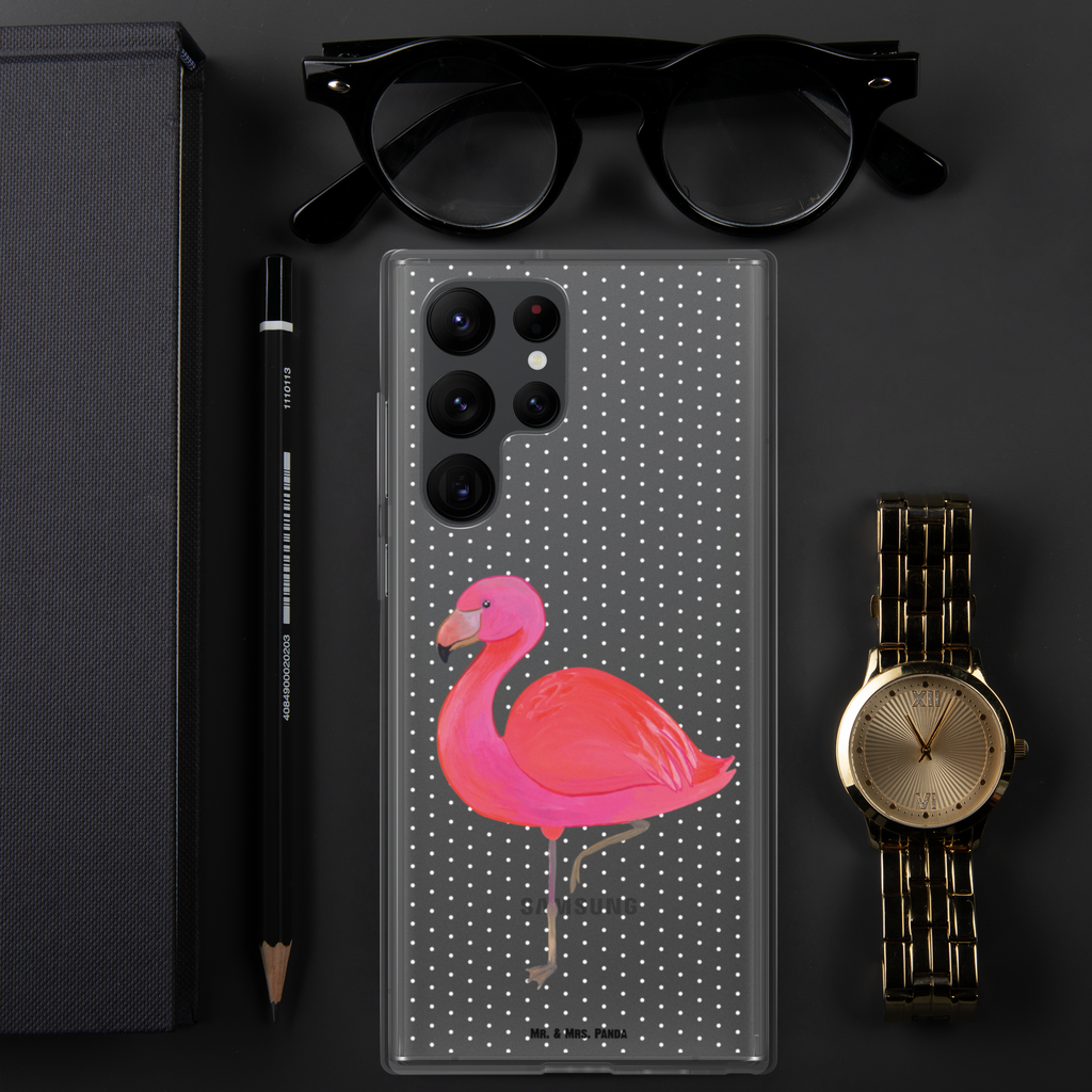 Handyhülle Flamingo classic Handyhülle, Handycover, Transparente Handyhülle, Flexible Handyhülle, Handyschutz, Transparent, Durchsichtig, Schutzhülle für Handy, Stilvolle Handyhülle, Robuste Handyhülle, Schutz vor Kratzern, Schützende Handyhülle, Flamingo, Einzigartig, Selbstliebe, Stolz, ich, für mich, Spruch, Freundin, Freundinnen, Außenseiter, Sohn, Tochter, Geschwister