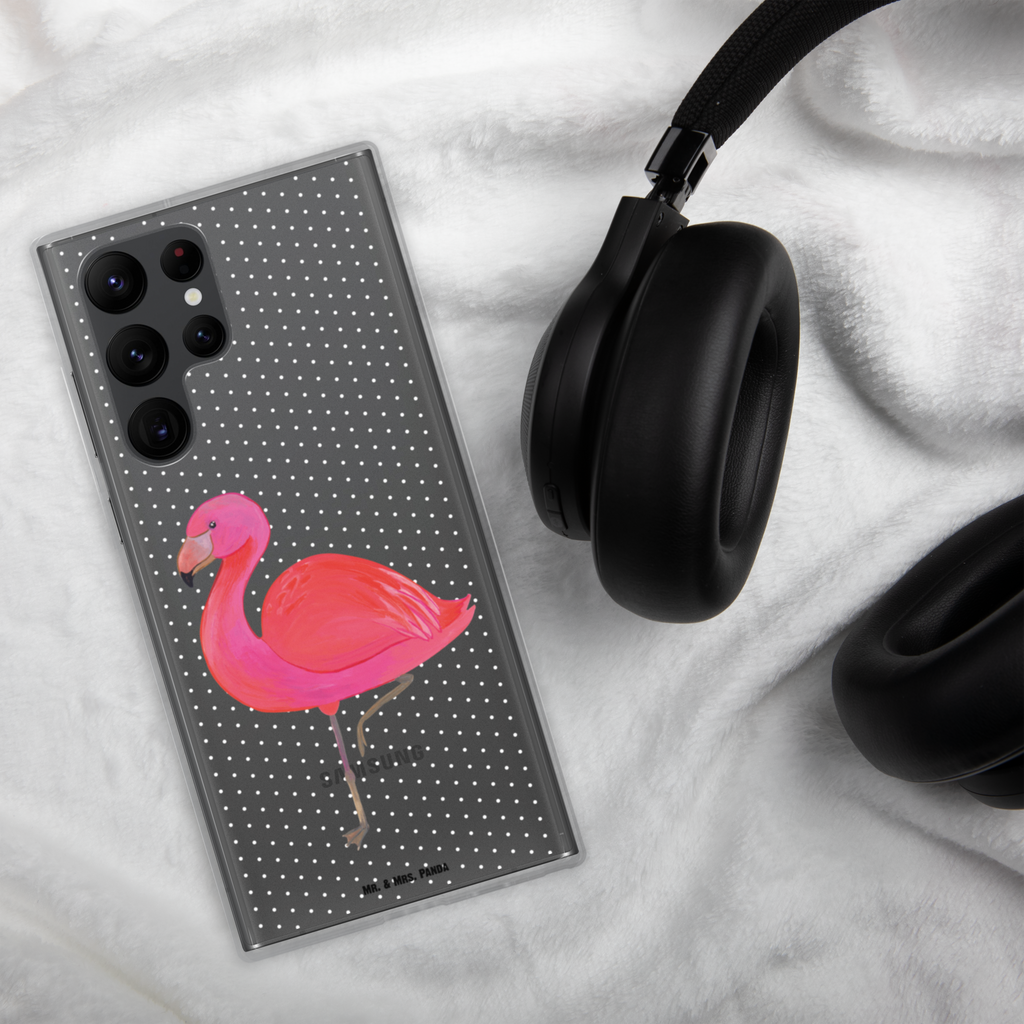 Handyhülle Flamingo classic Handyhülle, Handycover, Transparente Handyhülle, Flexible Handyhülle, Handyschutz, Transparent, Durchsichtig, Schutzhülle für Handy, Stilvolle Handyhülle, Robuste Handyhülle, Schutz vor Kratzern, Schützende Handyhülle, Flamingo, Einzigartig, Selbstliebe, Stolz, ich, für mich, Spruch, Freundin, Freundinnen, Außenseiter, Sohn, Tochter, Geschwister