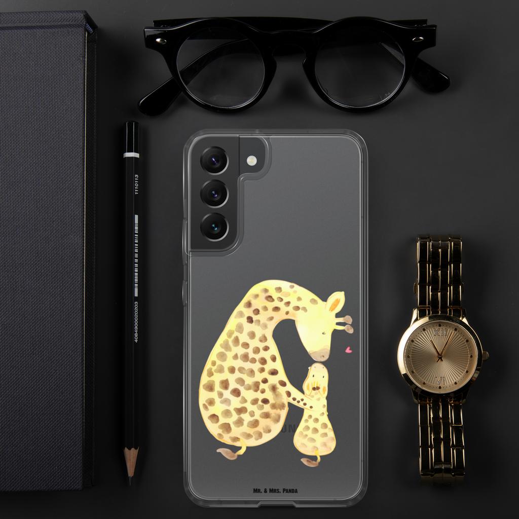 Handyhülle Giraffe mit Kind Giraffe, Kind, Mutter, Mama, Tochter, Sohn, Lieblingsmensch Handyhülle, Handycover, Transparente Handyhülle, Flexible Handyhülle, Handyschutz, Transparent, Durchsichtig, Schutzhülle für Handy, Stilvolle Handyhülle, Robuste Handyhülle, Schutz vor Kratzern, Schützende Handyhülle  Afrika, Wildtiere