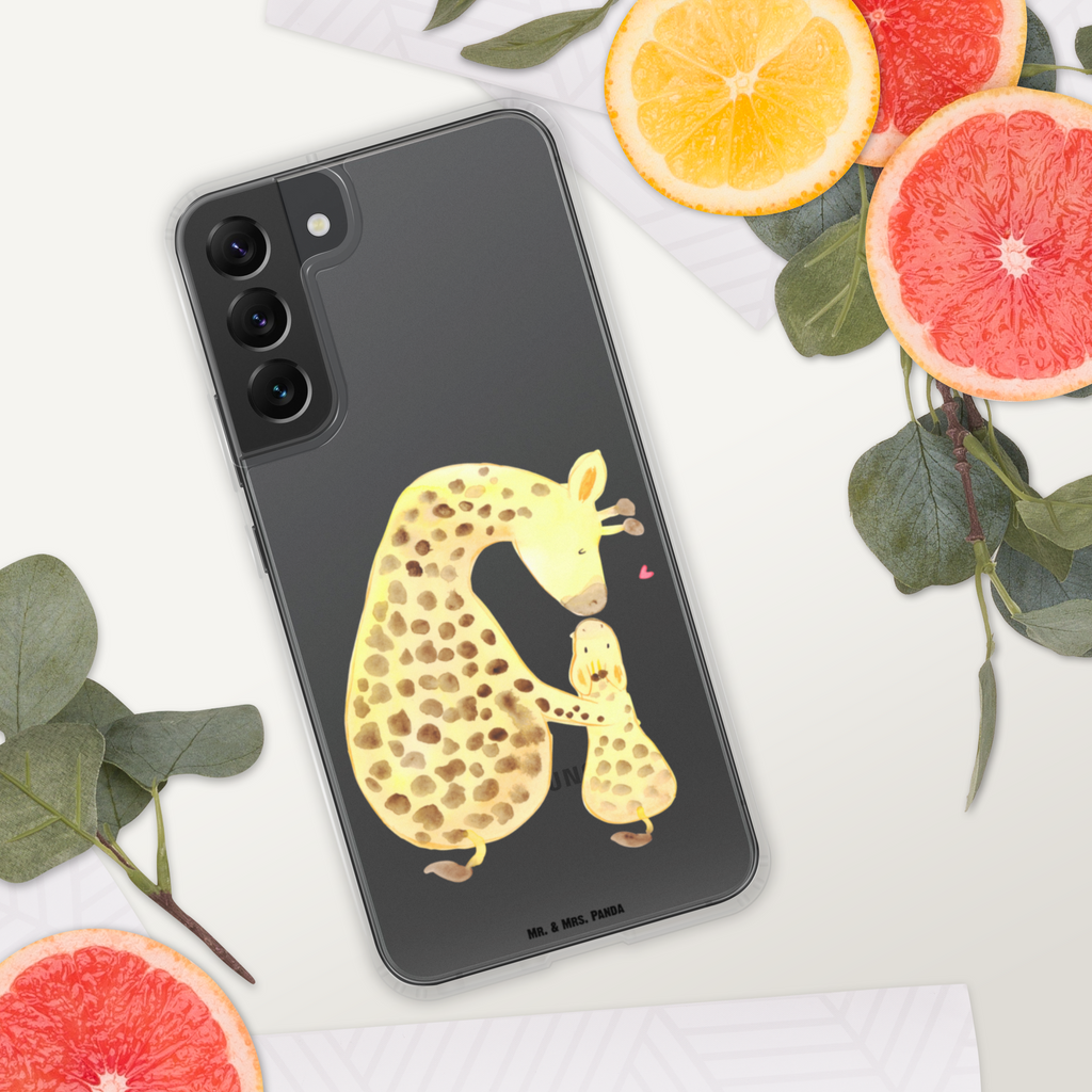 Handyhülle Giraffe mit Kind Giraffe, Kind, Mutter, Mama, Tochter, Sohn, Lieblingsmensch Handyhülle, Handycover, Transparente Handyhülle, Flexible Handyhülle, Handyschutz, Transparent, Durchsichtig, Schutzhülle für Handy, Stilvolle Handyhülle, Robuste Handyhülle, Schutz vor Kratzern, Schützende Handyhülle  Afrika, Wildtiere