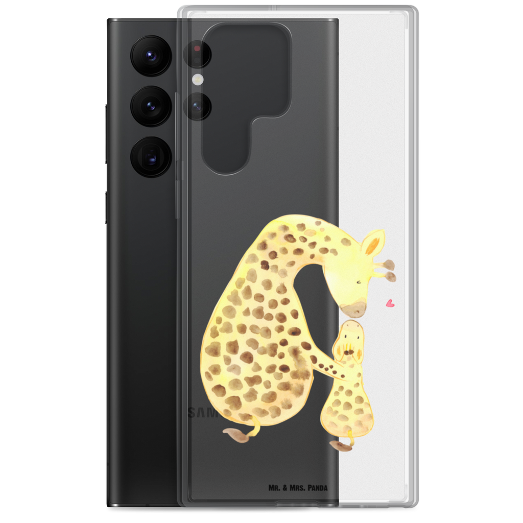 Handyhülle Giraffe mit Kind Giraffe, Kind, Mutter, Mama, Tochter, Sohn, Lieblingsmensch Handyhülle, Handycover, Transparente Handyhülle, Flexible Handyhülle, Handyschutz, Transparent, Durchsichtig, Schutzhülle für Handy, Stilvolle Handyhülle, Robuste Handyhülle, Schutz vor Kratzern, Schützende Handyhülle  Afrika, Wildtiere