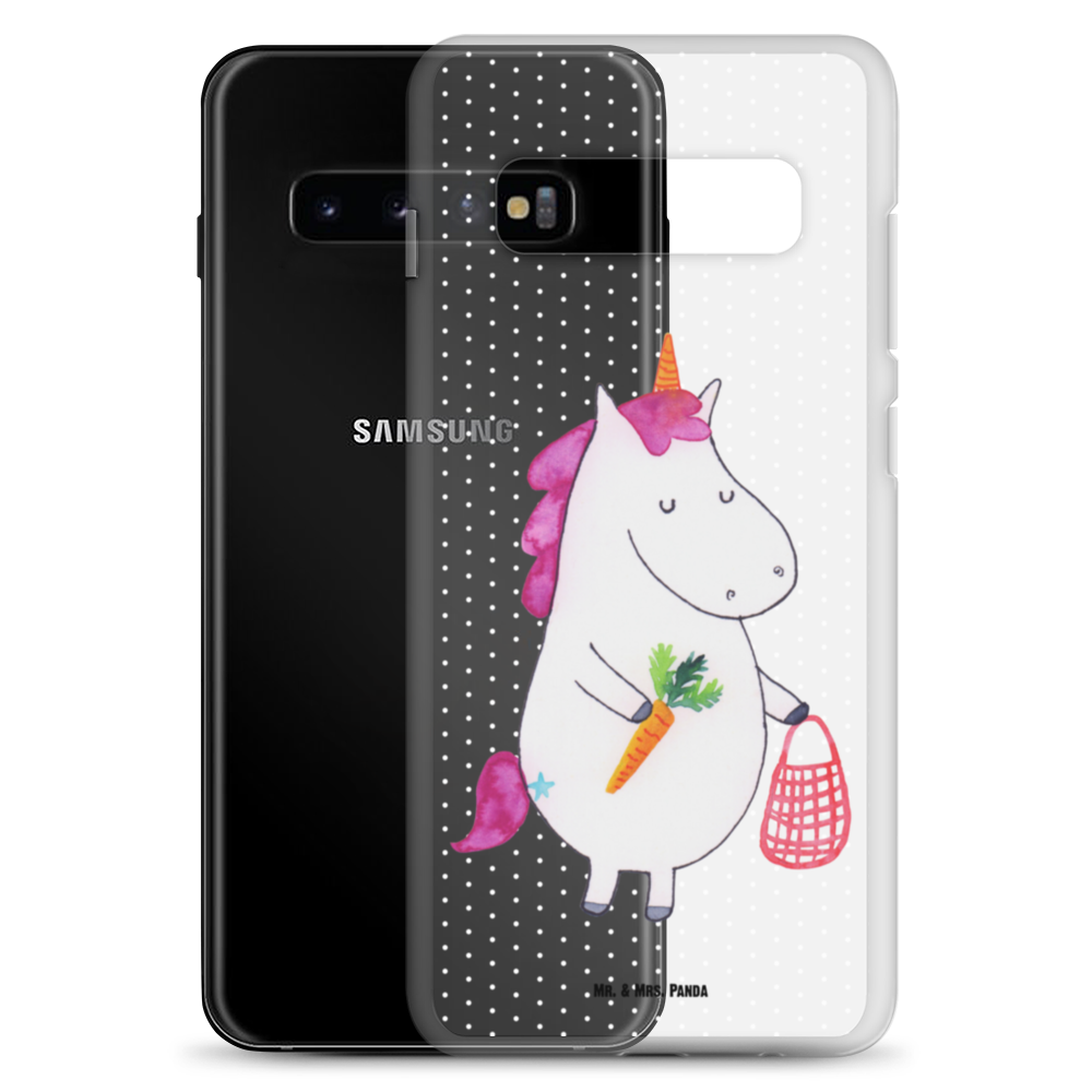 Handyhülle Einhorn Gemüse Handyhülle, Handycover, Transparente Handyhülle, Flexible Handyhülle, Handyschutz, Transparent, Durchsichtig, Schutzhülle für Handy, Stilvolle Handyhülle, Robuste Handyhülle, Schutz vor Kratzern, Schützende Handyhülle, Einhorn, Einhörner, Einhorn Deko, Pegasus, Unicorn, Biomarkt, Bio, Gemüse, Wochenmarkt