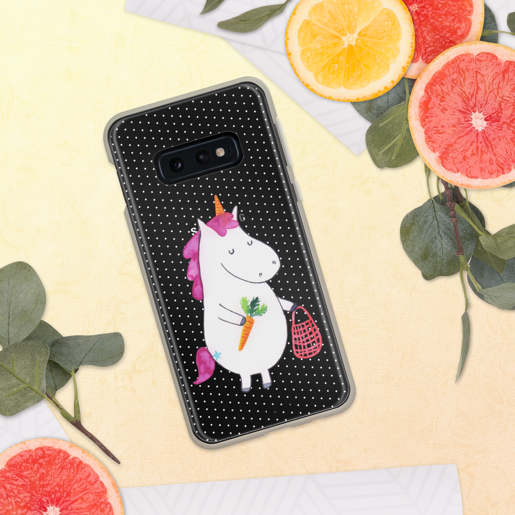Handyhülle Einhorn Gemüse Handyhülle, Handycover, Transparente Handyhülle, Flexible Handyhülle, Handyschutz, Transparent, Durchsichtig, Schutzhülle für Handy, Stilvolle Handyhülle, Robuste Handyhülle, Schutz vor Kratzern, Schützende Handyhülle, Einhorn, Einhörner, Einhorn Deko, Pegasus, Unicorn, Biomarkt, Bio, Gemüse, Wochenmarkt