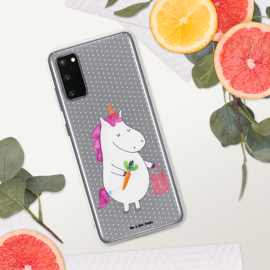 Handyhülle Einhorn Gemüse Handyhülle, Handycover, Transparente Handyhülle, Flexible Handyhülle, Handyschutz, Transparent, Durchsichtig, Schutzhülle für Handy, Stilvolle Handyhülle, Robuste Handyhülle, Schutz vor Kratzern, Schützende Handyhülle, Einhorn, Einhörner, Einhorn Deko, Pegasus, Unicorn, Biomarkt, Bio, Gemüse, Wochenmarkt
