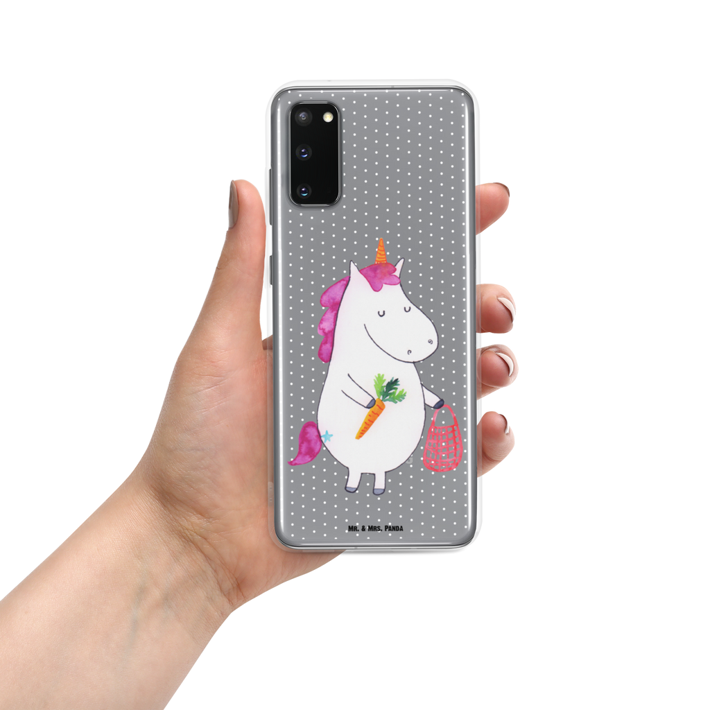 Handyhülle Einhorn Gemüse Handyhülle, Handycover, Transparente Handyhülle, Flexible Handyhülle, Handyschutz, Transparent, Durchsichtig, Schutzhülle für Handy, Stilvolle Handyhülle, Robuste Handyhülle, Schutz vor Kratzern, Schützende Handyhülle, Einhorn, Einhörner, Einhorn Deko, Pegasus, Unicorn, Biomarkt, Bio, Gemüse, Wochenmarkt