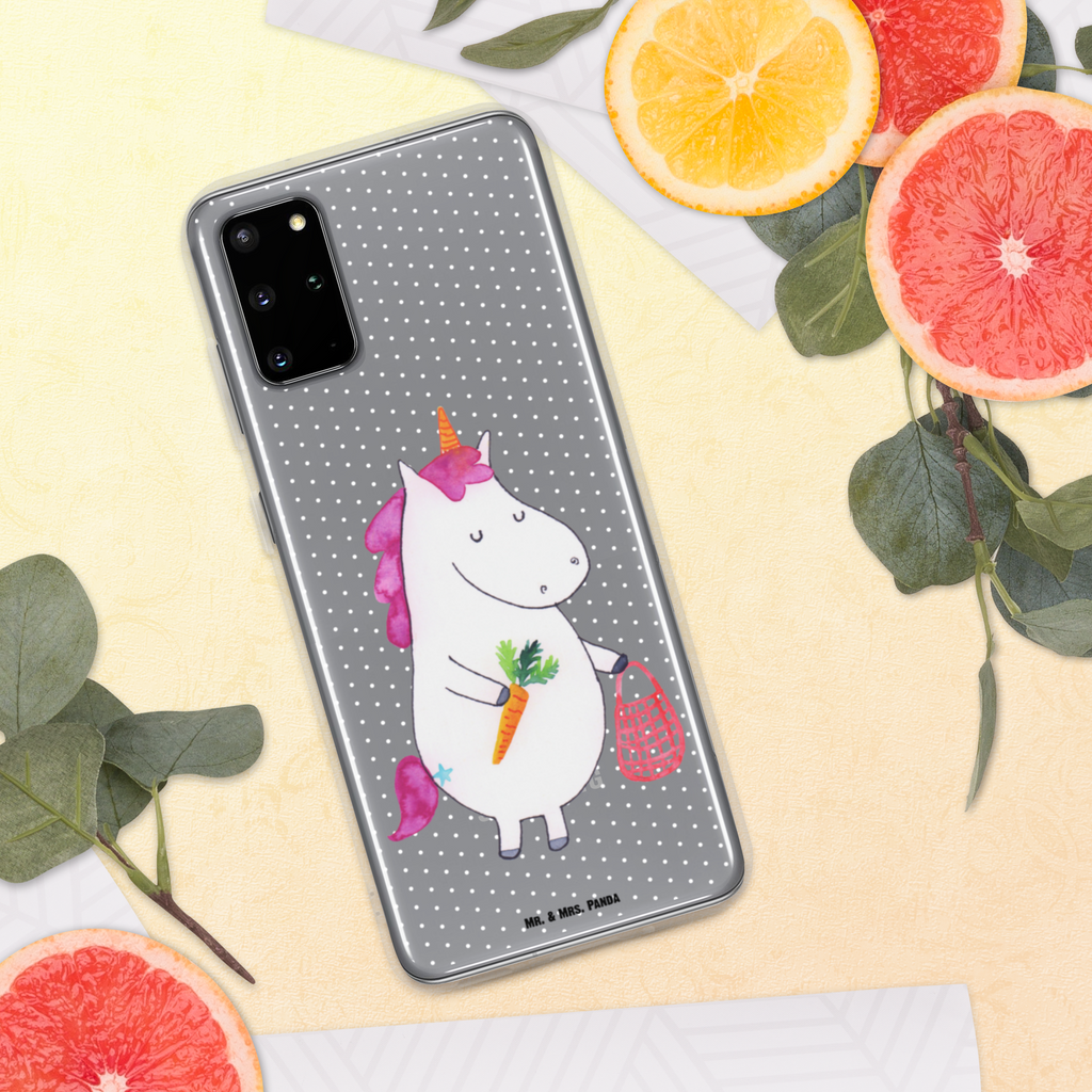 Handyhülle Einhorn Gemüse Handyhülle, Handycover, Transparente Handyhülle, Flexible Handyhülle, Handyschutz, Transparent, Durchsichtig, Schutzhülle für Handy, Stilvolle Handyhülle, Robuste Handyhülle, Schutz vor Kratzern, Schützende Handyhülle, Einhorn, Einhörner, Einhorn Deko, Pegasus, Unicorn, Biomarkt, Bio, Gemüse, Wochenmarkt