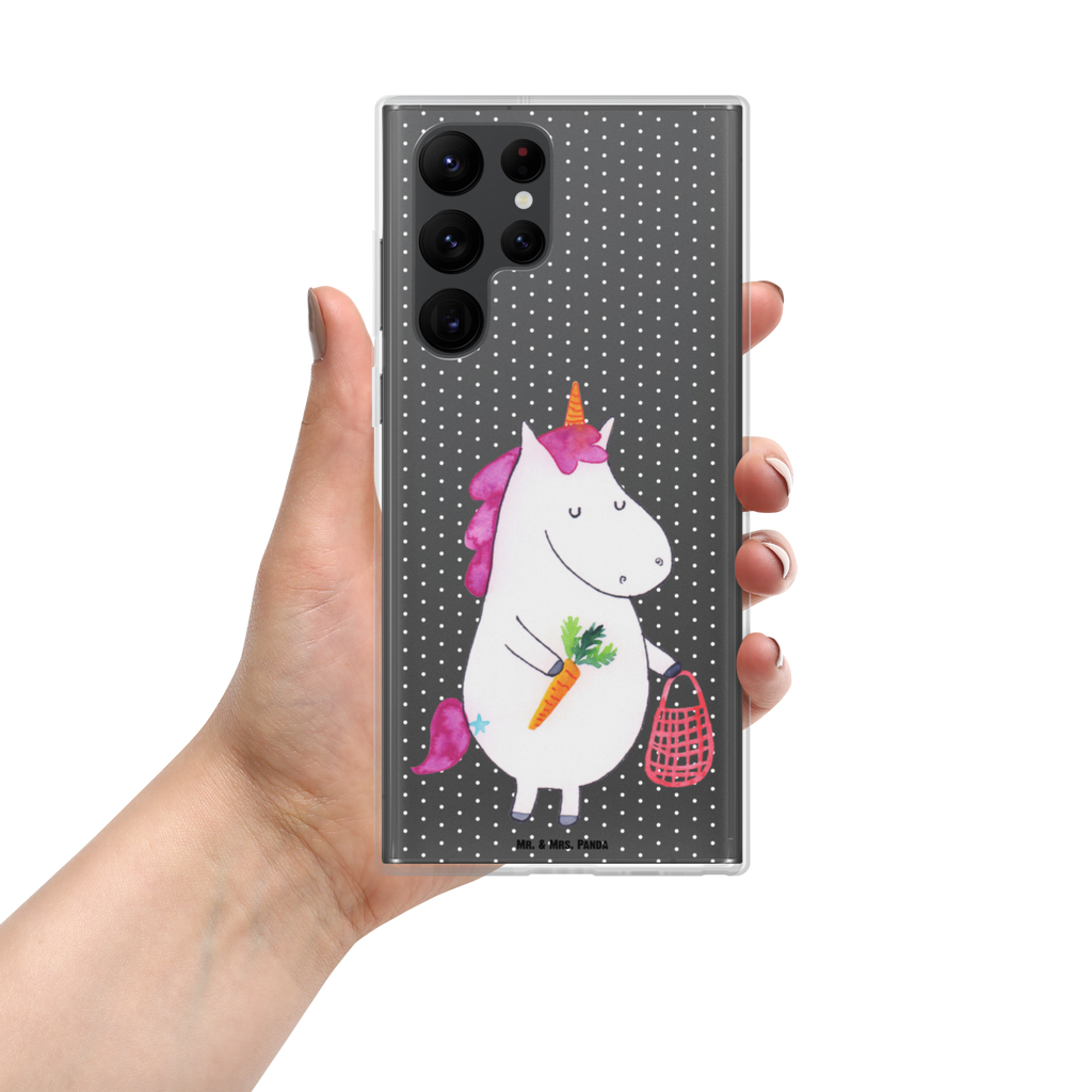 Handyhülle Einhorn Gemüse Handyhülle, Handycover, Transparente Handyhülle, Flexible Handyhülle, Handyschutz, Transparent, Durchsichtig, Schutzhülle für Handy, Stilvolle Handyhülle, Robuste Handyhülle, Schutz vor Kratzern, Schützende Handyhülle, Einhorn, Einhörner, Einhorn Deko, Pegasus, Unicorn, Biomarkt, Bio, Gemüse, Wochenmarkt