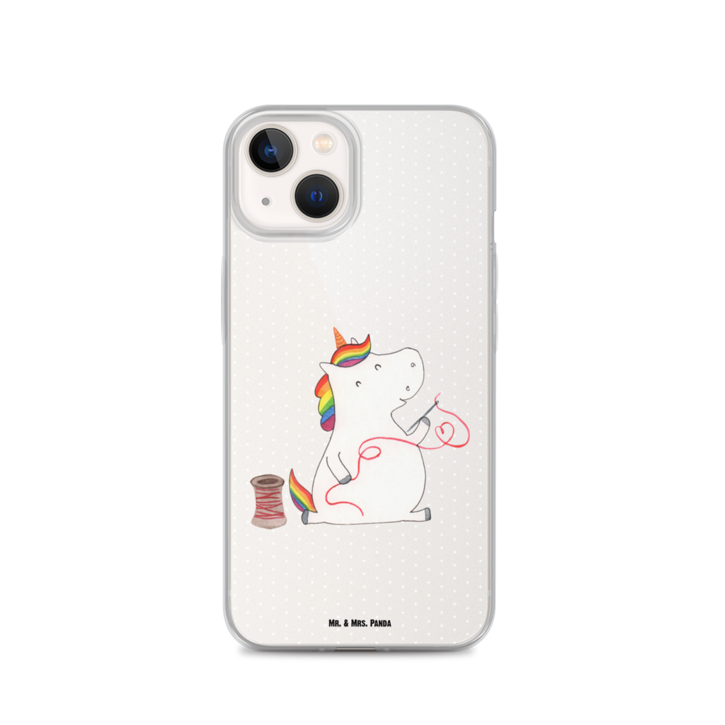 Handyhülle Einhorn Näherin Handyhülle, Handycover, Transparente Handyhülle, Flexible Handyhülle, Handyschutz, Transparent, Durchsichtig, Schutzhülle für Handy, Stilvolle Handyhülle, Robuste Handyhülle, Schutz vor Kratzern, Schützende Handyhülle, Einhorn, Einhörner, Einhorn Deko, Pegasus, Unicorn, Näherin, nähen, Mädchen, Freundin, Häkeln, Stricken, basteln, Nähzimmer
