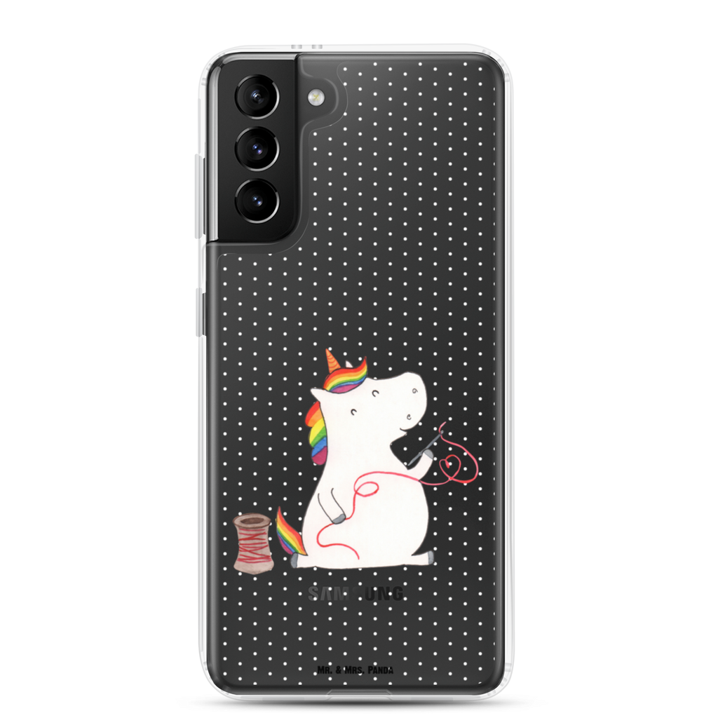 Handyhülle Einhorn Näherin Handyhülle, Handycover, Transparente Handyhülle, Flexible Handyhülle, Handyschutz, Transparent, Durchsichtig, Schutzhülle für Handy, Stilvolle Handyhülle, Robuste Handyhülle, Schutz vor Kratzern, Schützende Handyhülle, Einhorn, Einhörner, Einhorn Deko, Pegasus, Unicorn, Näherin, nähen, Mädchen, Freundin, Häkeln, Stricken, basteln, Nähzimmer