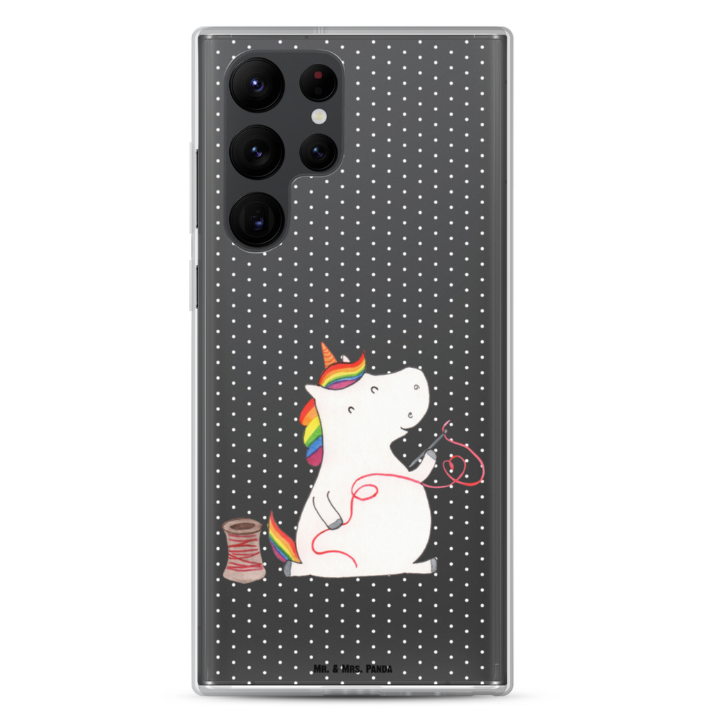 Handyhülle Einhorn Näherin Handyhülle, Handycover, Transparente Handyhülle, Flexible Handyhülle, Handyschutz, Transparent, Durchsichtig, Schutzhülle für Handy, Stilvolle Handyhülle, Robuste Handyhülle, Schutz vor Kratzern, Schützende Handyhülle, Einhorn, Einhörner, Einhorn Deko, Pegasus, Unicorn, Näherin, nähen, Mädchen, Freundin, Häkeln, Stricken, basteln, Nähzimmer