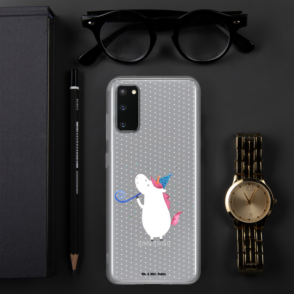 Handyhülle Einhorn Party Handyhülle, Handycover, Transparente Handyhülle, Flexible Handyhülle, Handyschutz, Transparent, Durchsichtig, Schutzhülle für Handy, Stilvolle Handyhülle, Robuste Handyhülle, Schutz vor Kratzern, Schützende Handyhülle, Einhorn, Einhörner, Einhorn Deko, Pegasus, Unicorn, Glitzer, Konfetti, Party, Geburtstag, Feier, Fest, Alkohol, Disco, Club