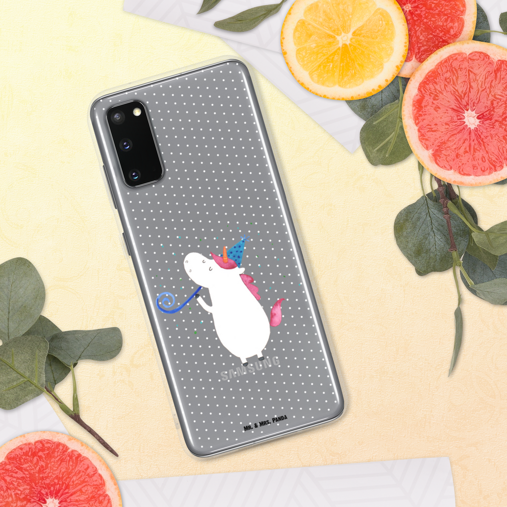 Handyhülle Einhorn Party Handyhülle, Handycover, Transparente Handyhülle, Flexible Handyhülle, Handyschutz, Transparent, Durchsichtig, Schutzhülle für Handy, Stilvolle Handyhülle, Robuste Handyhülle, Schutz vor Kratzern, Schützende Handyhülle, Einhorn, Einhörner, Einhorn Deko, Pegasus, Unicorn, Glitzer, Konfetti, Party, Geburtstag, Feier, Fest, Alkohol, Disco, Club