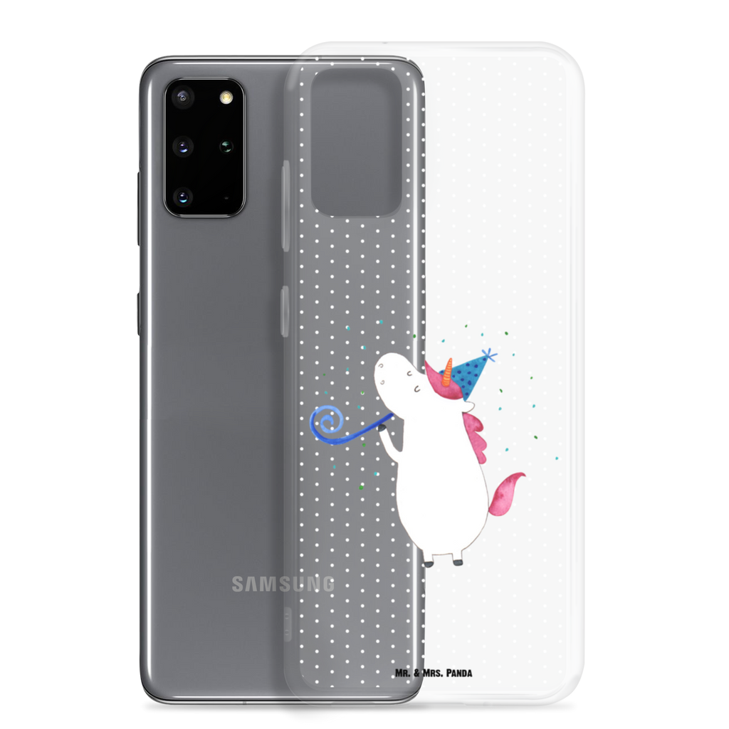 Handyhülle Einhorn Party Handyhülle, Handycover, Transparente Handyhülle, Flexible Handyhülle, Handyschutz, Transparent, Durchsichtig, Schutzhülle für Handy, Stilvolle Handyhülle, Robuste Handyhülle, Schutz vor Kratzern, Schützende Handyhülle, Einhorn, Einhörner, Einhorn Deko, Pegasus, Unicorn, Glitzer, Konfetti, Party, Geburtstag, Feier, Fest, Alkohol, Disco, Club