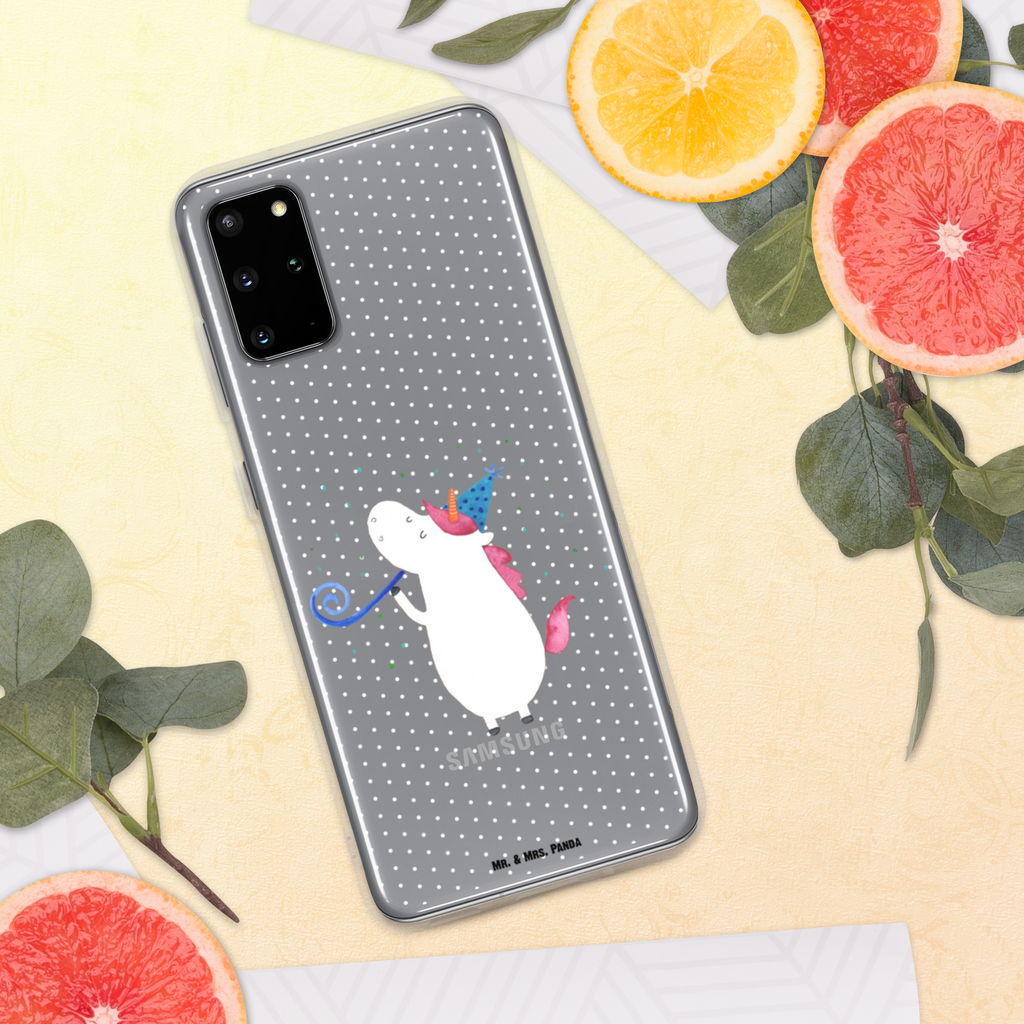 Handyhülle Einhorn Party Handyhülle, Handycover, Transparente Handyhülle, Flexible Handyhülle, Handyschutz, Transparent, Durchsichtig, Schutzhülle für Handy, Stilvolle Handyhülle, Robuste Handyhülle, Schutz vor Kratzern, Schützende Handyhülle, Einhorn, Einhörner, Einhorn Deko, Pegasus, Unicorn, Glitzer, Konfetti, Party, Geburtstag, Feier, Fest, Alkohol, Disco, Club