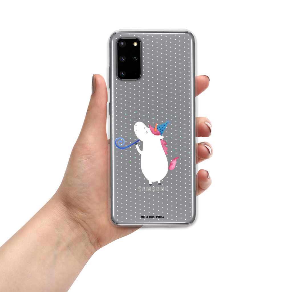 Handyhülle Einhorn Party Handyhülle, Handycover, Transparente Handyhülle, Flexible Handyhülle, Handyschutz, Transparent, Durchsichtig, Schutzhülle für Handy, Stilvolle Handyhülle, Robuste Handyhülle, Schutz vor Kratzern, Schützende Handyhülle, Einhorn, Einhörner, Einhorn Deko, Pegasus, Unicorn, Glitzer, Konfetti, Party, Geburtstag, Feier, Fest, Alkohol, Disco, Club