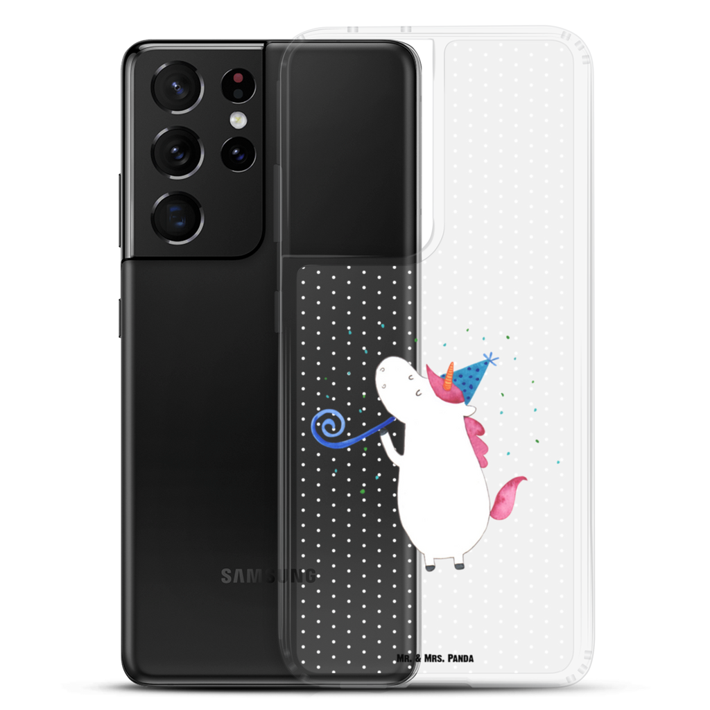 Handyhülle Einhorn Party Handyhülle, Handycover, Transparente Handyhülle, Flexible Handyhülle, Handyschutz, Transparent, Durchsichtig, Schutzhülle für Handy, Stilvolle Handyhülle, Robuste Handyhülle, Schutz vor Kratzern, Schützende Handyhülle, Einhorn, Einhörner, Einhorn Deko, Pegasus, Unicorn, Glitzer, Konfetti, Party, Geburtstag, Feier, Fest, Alkohol, Disco, Club