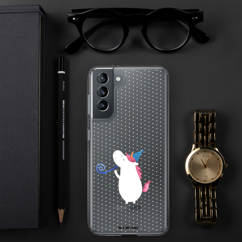 Handyhülle Einhorn Party Handyhülle, Handycover, Transparente Handyhülle, Flexible Handyhülle, Handyschutz, Transparent, Durchsichtig, Schutzhülle für Handy, Stilvolle Handyhülle, Robuste Handyhülle, Schutz vor Kratzern, Schützende Handyhülle, Einhorn, Einhörner, Einhorn Deko, Pegasus, Unicorn, Glitzer, Konfetti, Party, Geburtstag, Feier, Fest, Alkohol, Disco, Club