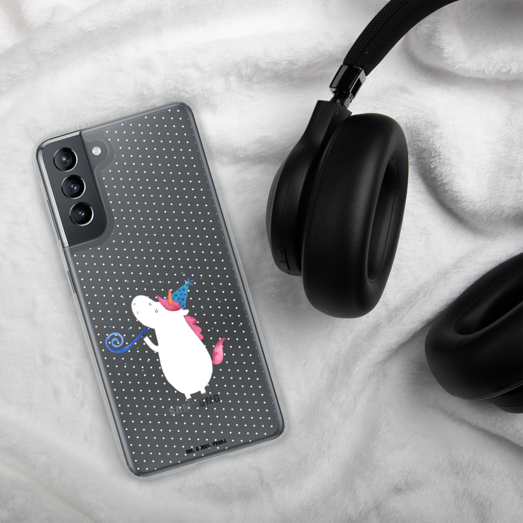 Handyhülle Einhorn Party Handyhülle, Handycover, Transparente Handyhülle, Flexible Handyhülle, Handyschutz, Transparent, Durchsichtig, Schutzhülle für Handy, Stilvolle Handyhülle, Robuste Handyhülle, Schutz vor Kratzern, Schützende Handyhülle, Einhorn, Einhörner, Einhorn Deko, Pegasus, Unicorn, Glitzer, Konfetti, Party, Geburtstag, Feier, Fest, Alkohol, Disco, Club