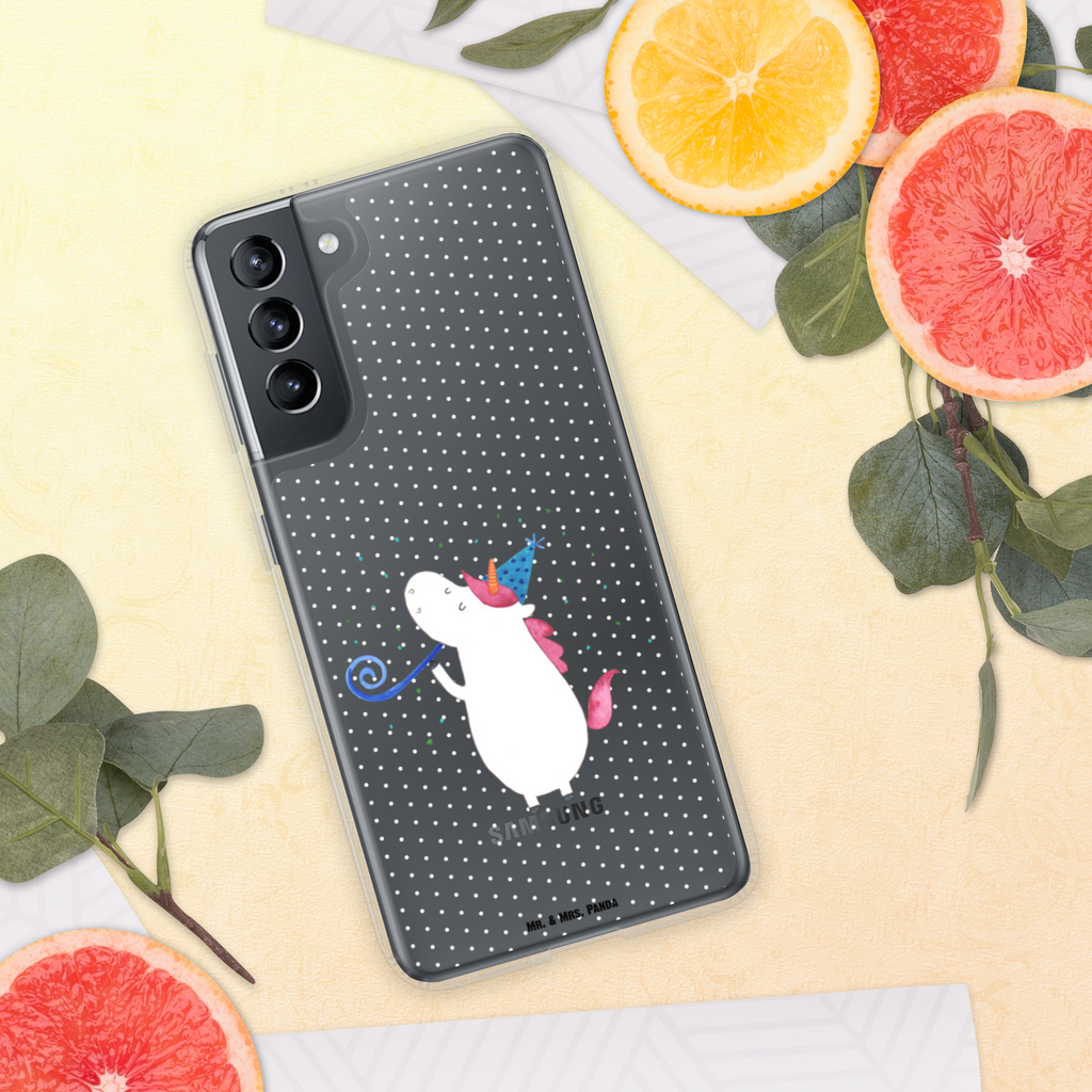 Handyhülle Einhorn Party Handyhülle, Handycover, Transparente Handyhülle, Flexible Handyhülle, Handyschutz, Transparent, Durchsichtig, Schutzhülle für Handy, Stilvolle Handyhülle, Robuste Handyhülle, Schutz vor Kratzern, Schützende Handyhülle, Einhorn, Einhörner, Einhorn Deko, Pegasus, Unicorn, Glitzer, Konfetti, Party, Geburtstag, Feier, Fest, Alkohol, Disco, Club