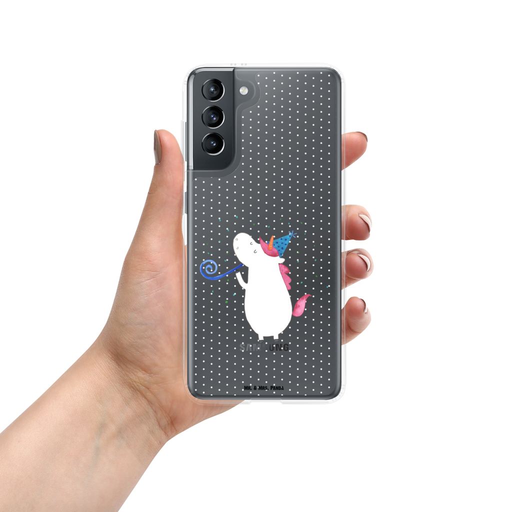 Handyhülle Einhorn Party Handyhülle, Handycover, Transparente Handyhülle, Flexible Handyhülle, Handyschutz, Transparent, Durchsichtig, Schutzhülle für Handy, Stilvolle Handyhülle, Robuste Handyhülle, Schutz vor Kratzern, Schützende Handyhülle, Einhorn, Einhörner, Einhorn Deko, Pegasus, Unicorn, Glitzer, Konfetti, Party, Geburtstag, Feier, Fest, Alkohol, Disco, Club