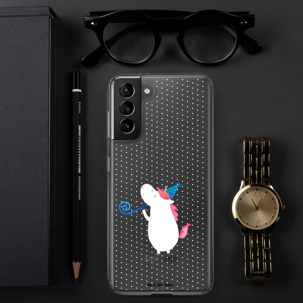 Handyhülle Einhorn Party Handyhülle, Handycover, Transparente Handyhülle, Flexible Handyhülle, Handyschutz, Transparent, Durchsichtig, Schutzhülle für Handy, Stilvolle Handyhülle, Robuste Handyhülle, Schutz vor Kratzern, Schützende Handyhülle, Einhorn, Einhörner, Einhorn Deko, Pegasus, Unicorn, Glitzer, Konfetti, Party, Geburtstag, Feier, Fest, Alkohol, Disco, Club