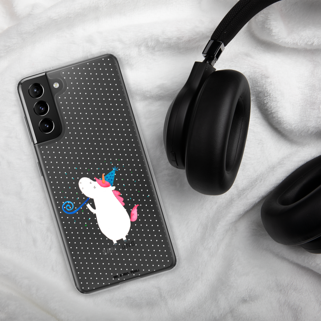 Handyhülle Einhorn Party Handyhülle, Handycover, Transparente Handyhülle, Flexible Handyhülle, Handyschutz, Transparent, Durchsichtig, Schutzhülle für Handy, Stilvolle Handyhülle, Robuste Handyhülle, Schutz vor Kratzern, Schützende Handyhülle, Einhorn, Einhörner, Einhorn Deko, Pegasus, Unicorn, Glitzer, Konfetti, Party, Geburtstag, Feier, Fest, Alkohol, Disco, Club