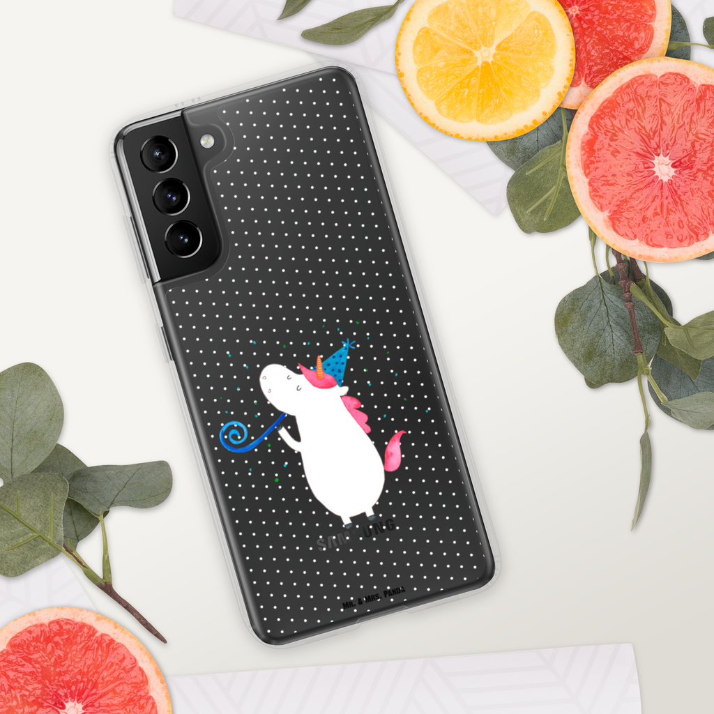 Handyhülle Einhorn Party Handyhülle, Handycover, Transparente Handyhülle, Flexible Handyhülle, Handyschutz, Transparent, Durchsichtig, Schutzhülle für Handy, Stilvolle Handyhülle, Robuste Handyhülle, Schutz vor Kratzern, Schützende Handyhülle, Einhorn, Einhörner, Einhorn Deko, Pegasus, Unicorn, Glitzer, Konfetti, Party, Geburtstag, Feier, Fest, Alkohol, Disco, Club