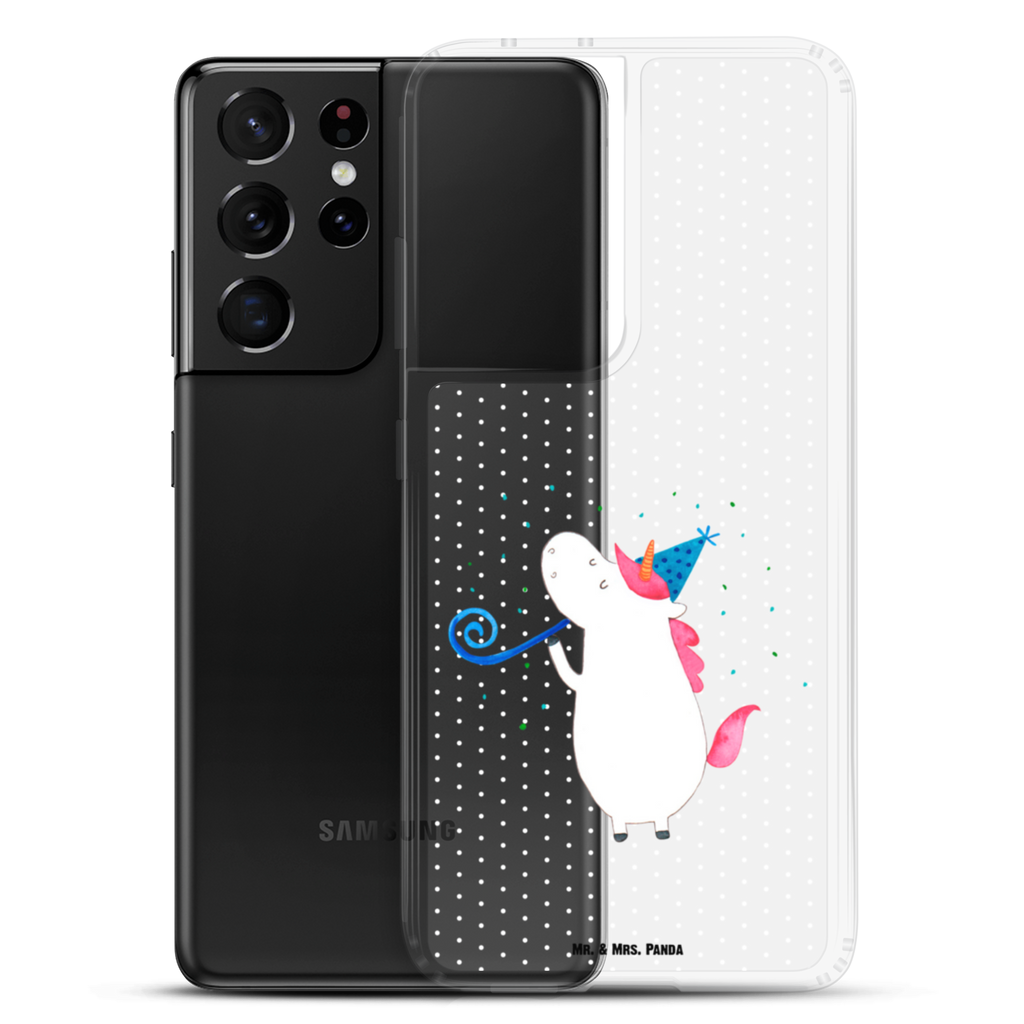 Handyhülle Einhorn Party Handyhülle, Handycover, Transparente Handyhülle, Flexible Handyhülle, Handyschutz, Transparent, Durchsichtig, Schutzhülle für Handy, Stilvolle Handyhülle, Robuste Handyhülle, Schutz vor Kratzern, Schützende Handyhülle, Einhorn, Einhörner, Einhorn Deko, Pegasus, Unicorn, Glitzer, Konfetti, Party, Geburtstag, Feier, Fest, Alkohol, Disco, Club