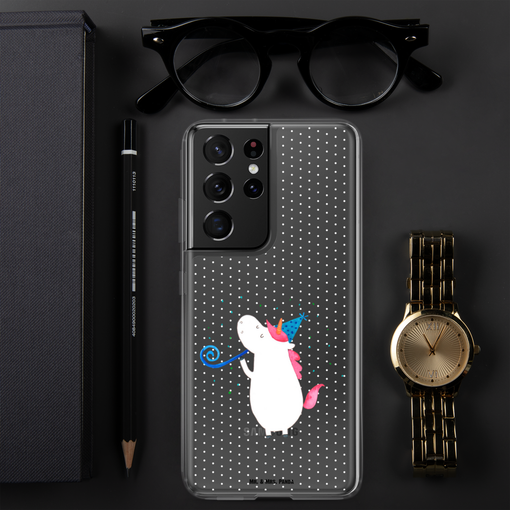 Handyhülle Einhorn Party Handyhülle, Handycover, Transparente Handyhülle, Flexible Handyhülle, Handyschutz, Transparent, Durchsichtig, Schutzhülle für Handy, Stilvolle Handyhülle, Robuste Handyhülle, Schutz vor Kratzern, Schützende Handyhülle, Einhorn, Einhörner, Einhorn Deko, Pegasus, Unicorn, Glitzer, Konfetti, Party, Geburtstag, Feier, Fest, Alkohol, Disco, Club