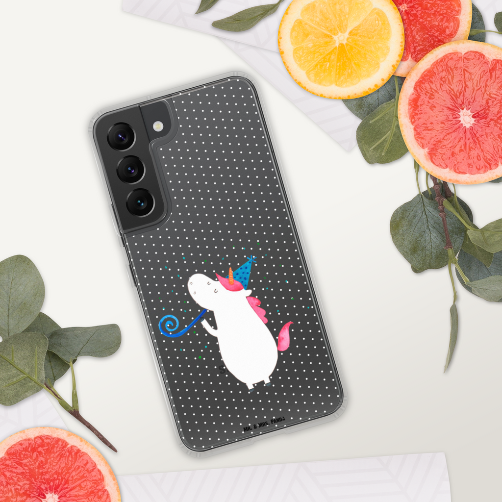 Handyhülle Einhorn Party Handyhülle, Handycover, Transparente Handyhülle, Flexible Handyhülle, Handyschutz, Transparent, Durchsichtig, Schutzhülle für Handy, Stilvolle Handyhülle, Robuste Handyhülle, Schutz vor Kratzern, Schützende Handyhülle, Einhorn, Einhörner, Einhorn Deko, Pegasus, Unicorn, Glitzer, Konfetti, Party, Geburtstag, Feier, Fest, Alkohol, Disco, Club