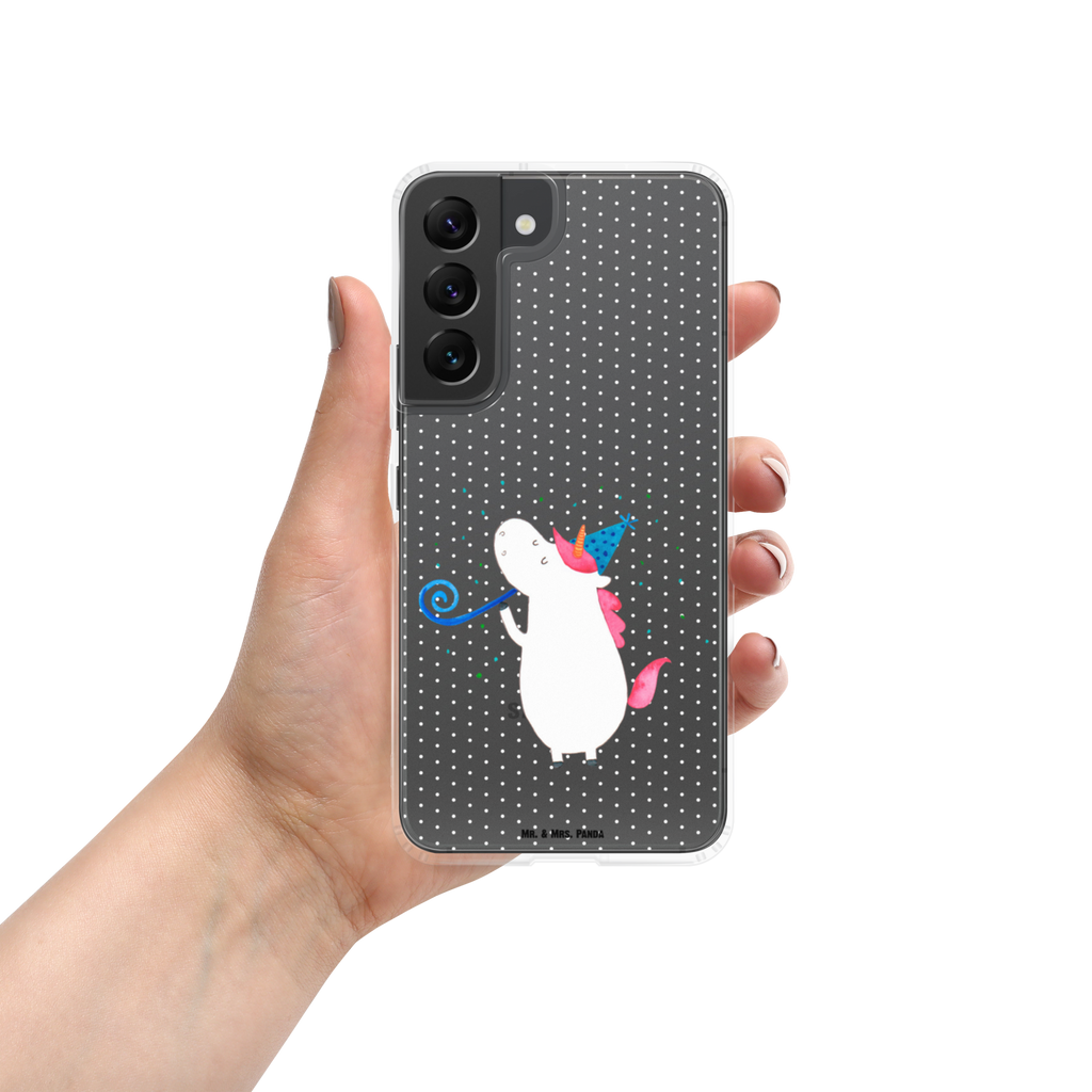 Handyhülle Einhorn Party Handyhülle, Handycover, Transparente Handyhülle, Flexible Handyhülle, Handyschutz, Transparent, Durchsichtig, Schutzhülle für Handy, Stilvolle Handyhülle, Robuste Handyhülle, Schutz vor Kratzern, Schützende Handyhülle, Einhorn, Einhörner, Einhorn Deko, Pegasus, Unicorn, Glitzer, Konfetti, Party, Geburtstag, Feier, Fest, Alkohol, Disco, Club