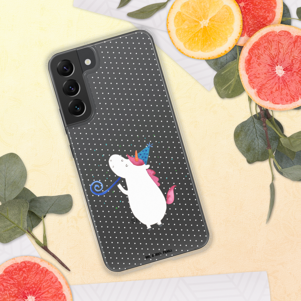 Handyhülle Einhorn Party Handyhülle, Handycover, Transparente Handyhülle, Flexible Handyhülle, Handyschutz, Transparent, Durchsichtig, Schutzhülle für Handy, Stilvolle Handyhülle, Robuste Handyhülle, Schutz vor Kratzern, Schützende Handyhülle, Einhorn, Einhörner, Einhorn Deko, Pegasus, Unicorn, Glitzer, Konfetti, Party, Geburtstag, Feier, Fest, Alkohol, Disco, Club